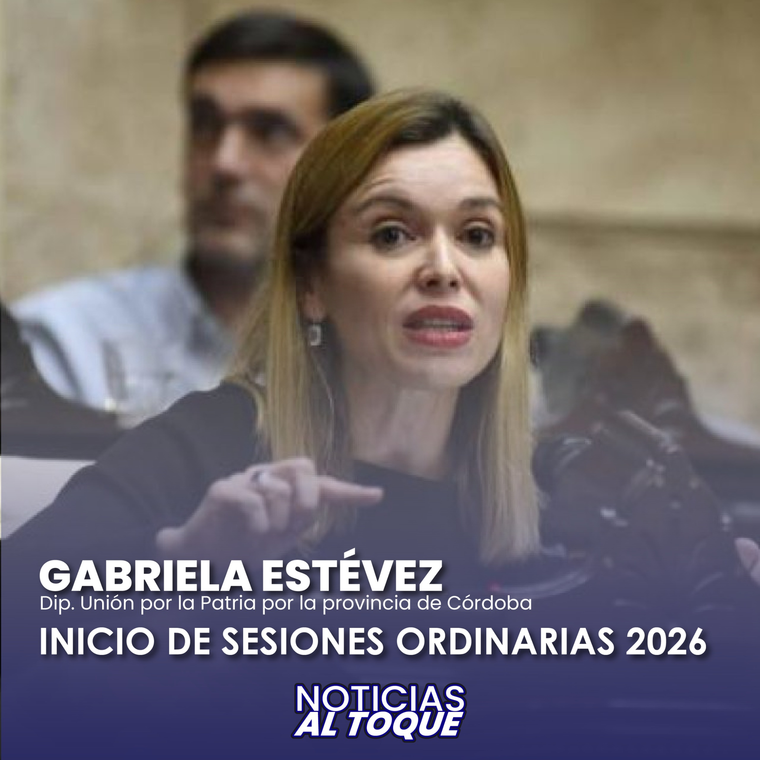 Dip. Gabriela Estévez en NOTICIAS AL TOQUE episode artwork