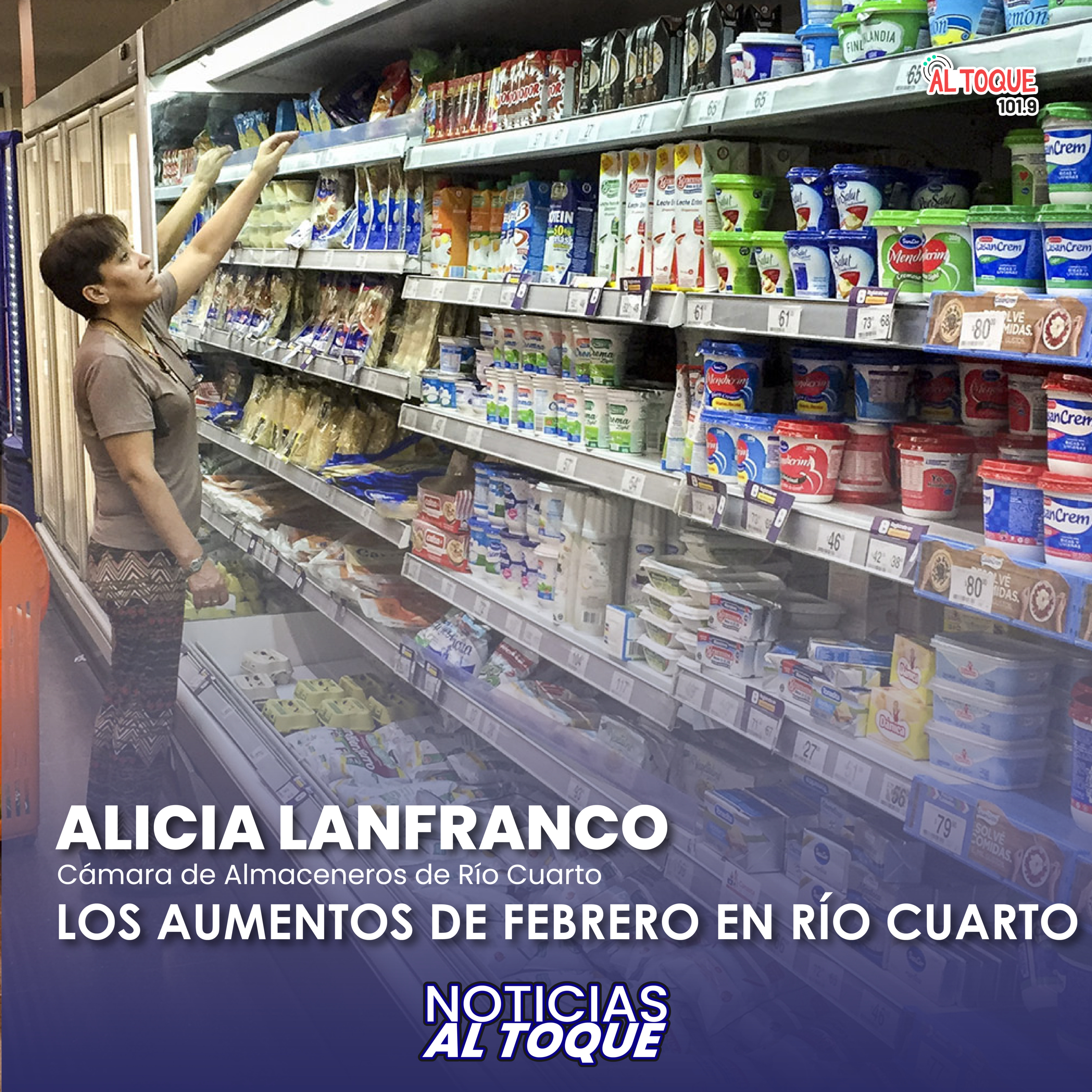 NOTICIAS AL TOQUE - Alicia Lanfranco - Cámara de Almaceneros de Río Cuarto episode artwork