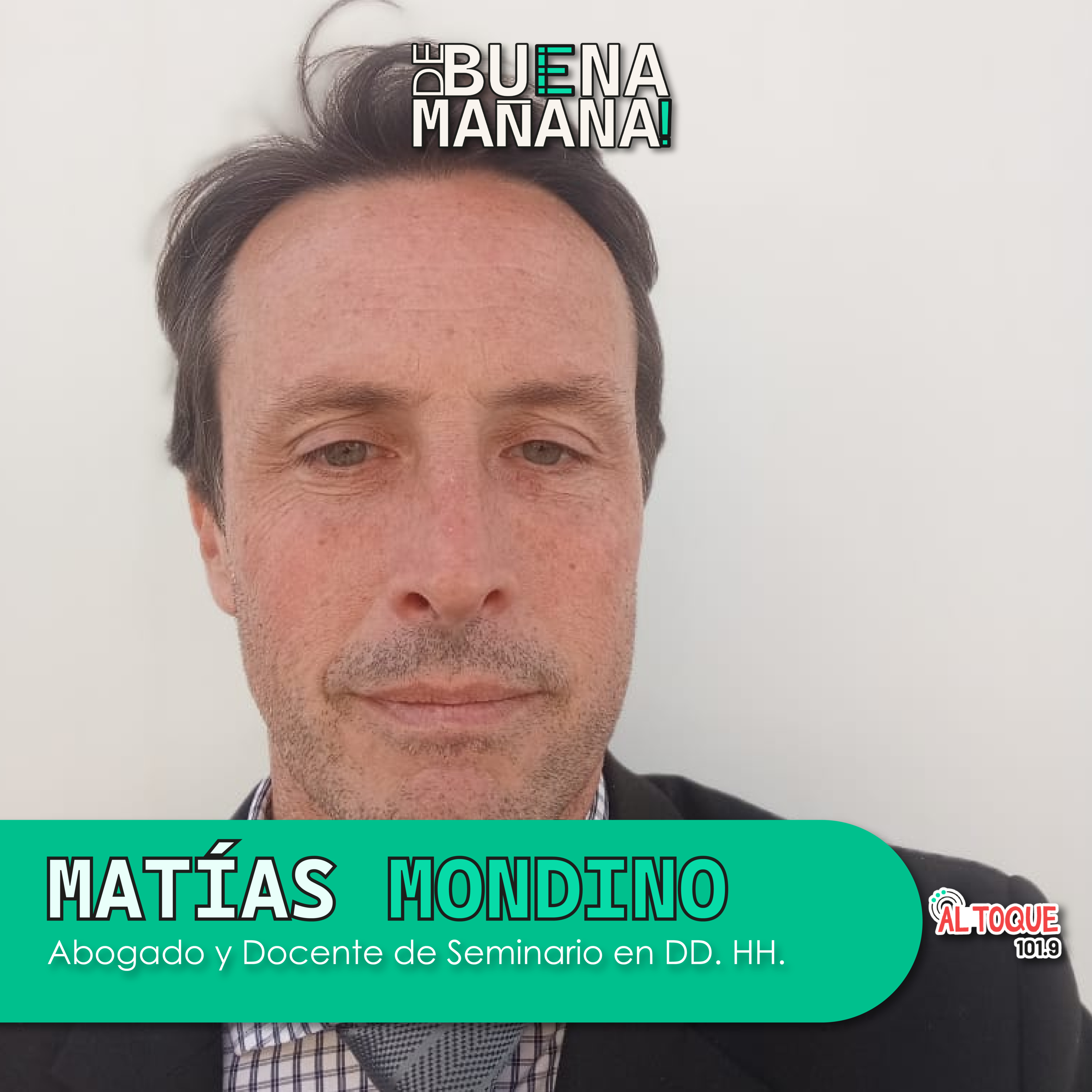 DE BUENA MAÑANA! Entrevista a Matías Mondino - 30 AÑOS DE LA CARTA ORGÁNICA MUNICIPAL episode artwork