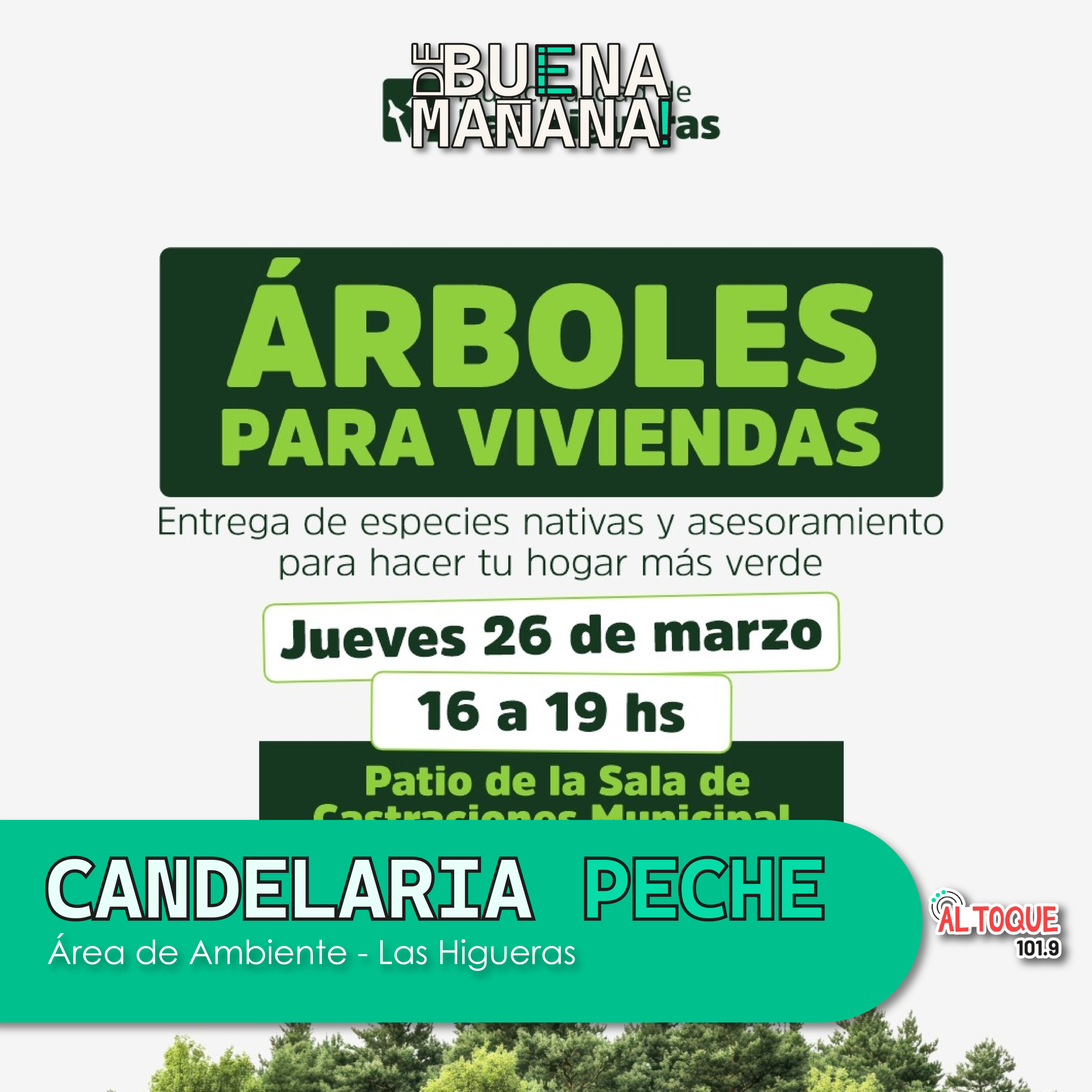 DE BUENA MAÑANA! Entrevista a Candelaria Peche - Árboles para Viviendas episode artwork