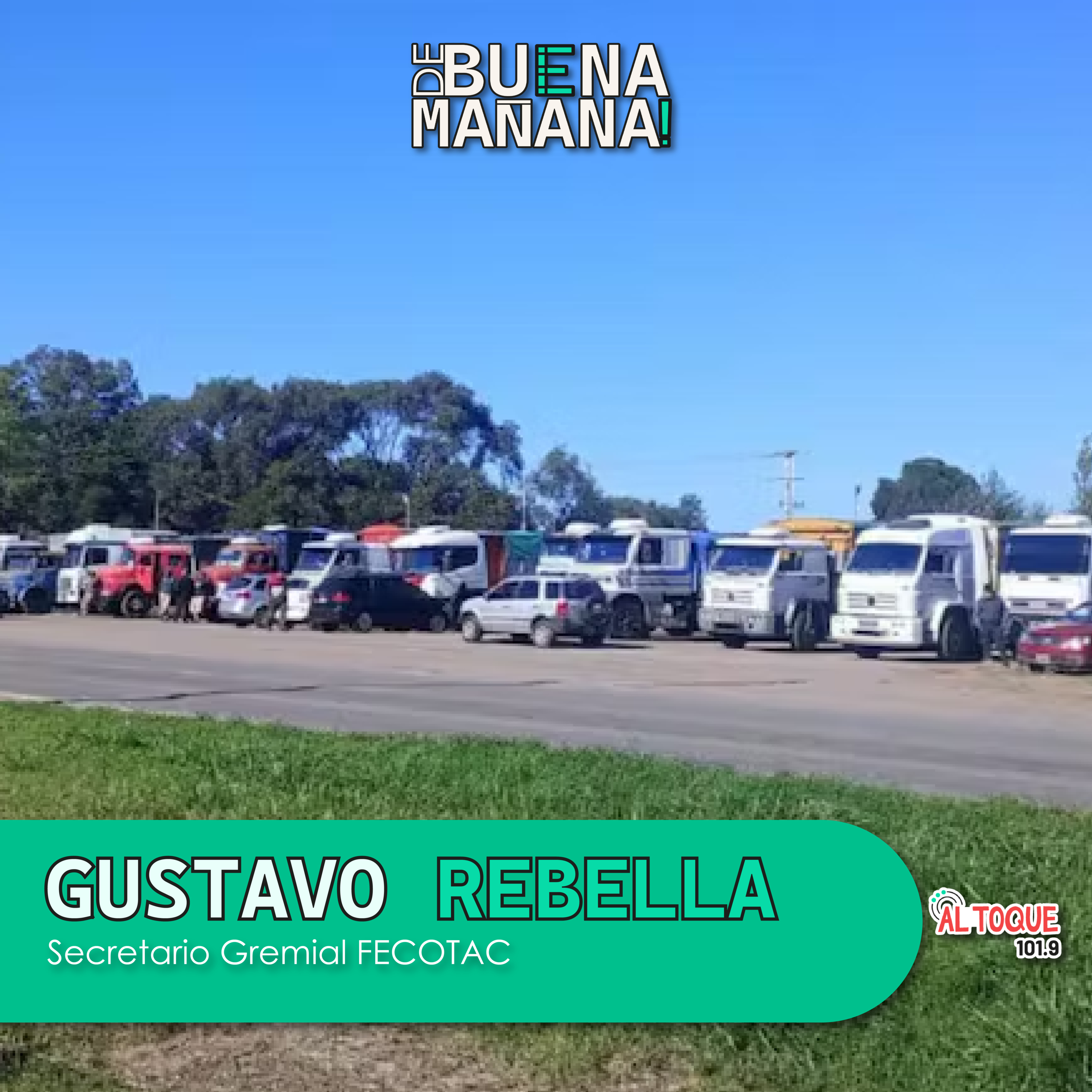 DE BUENA MAÑANA! Entrevista a Gustavo Rebella episode artwork