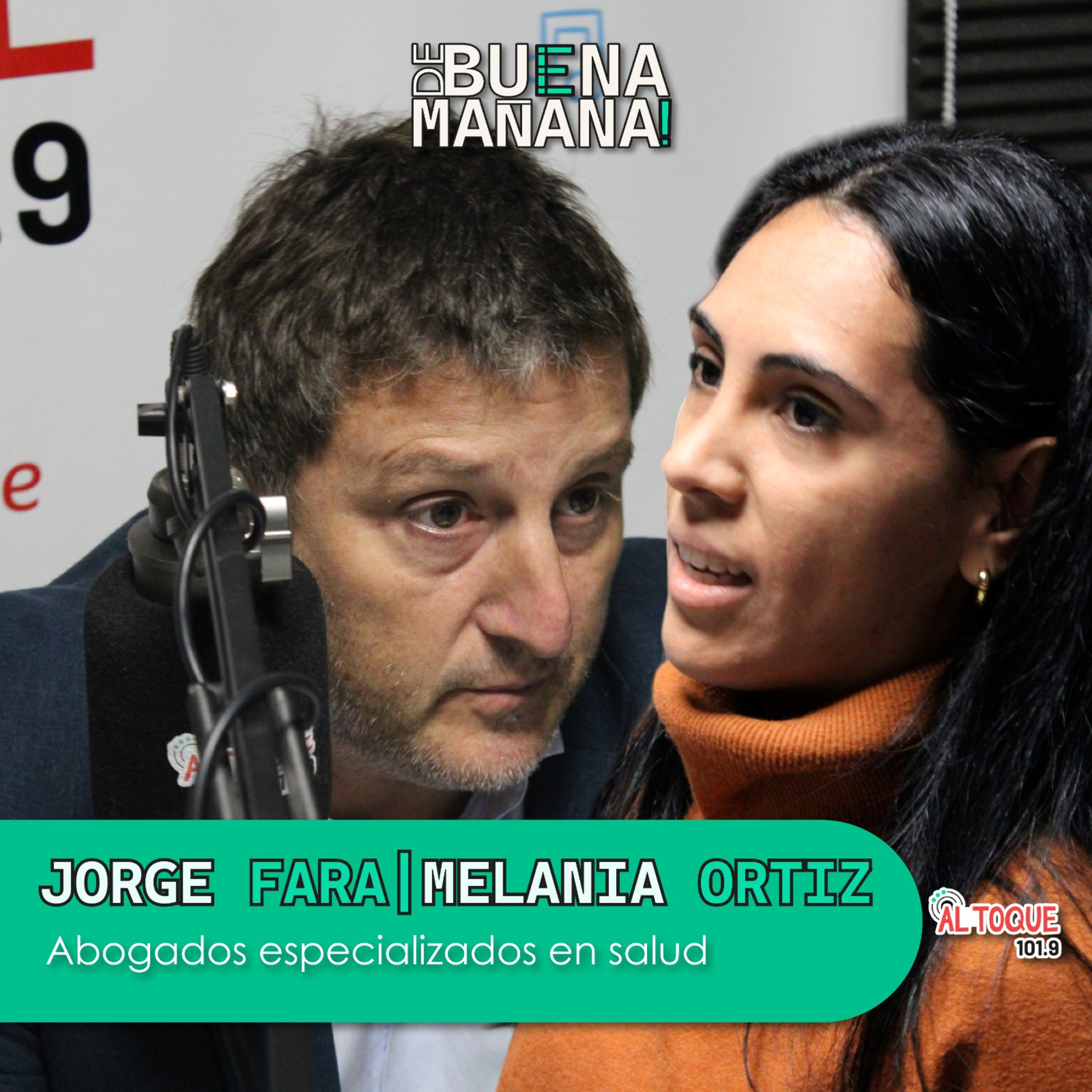 De Buena Mañana- Jorge Fara, Melania Ortiz  episode artwork