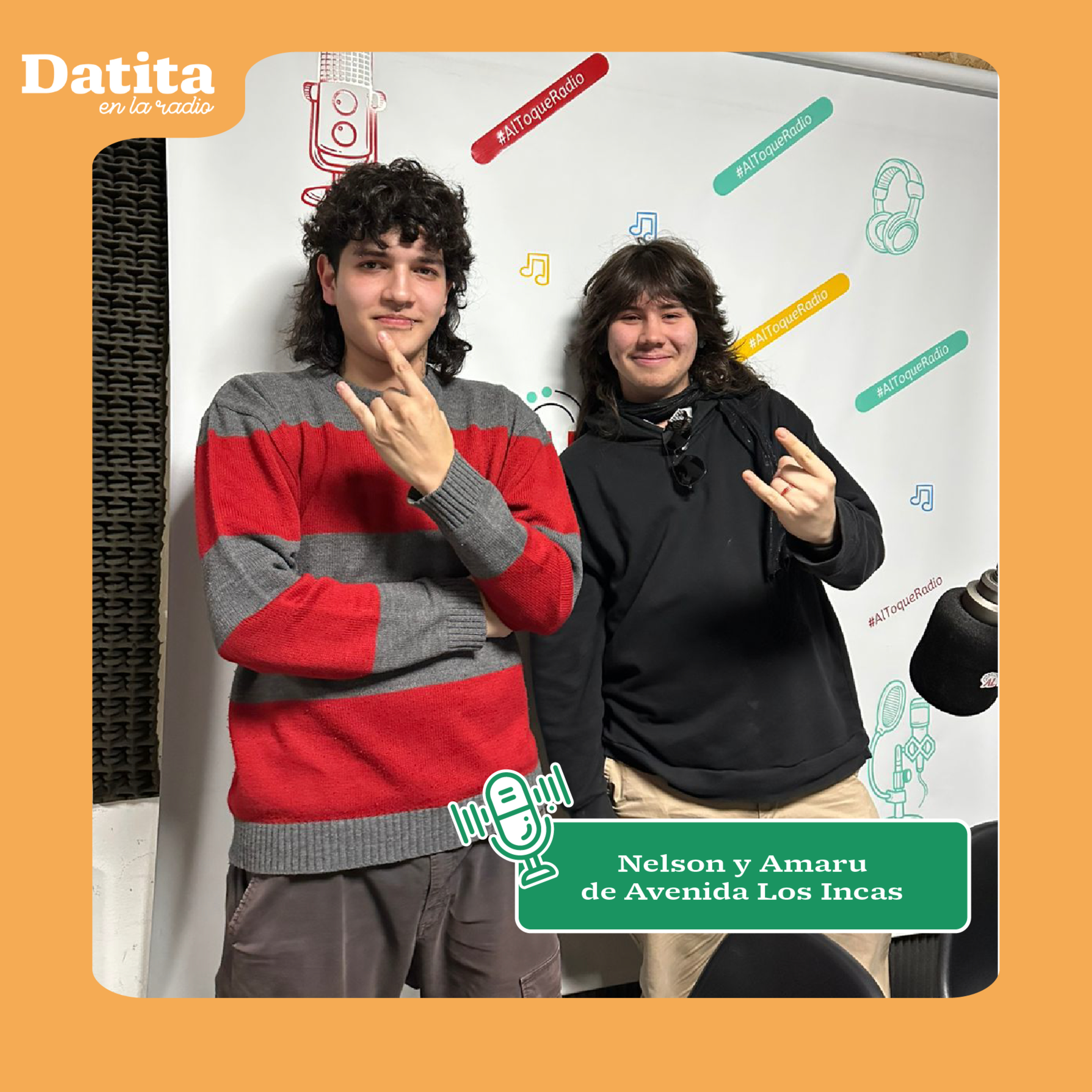 Datita en la radio | Nelson y Amaru de Avenida Los Incas episode artwork