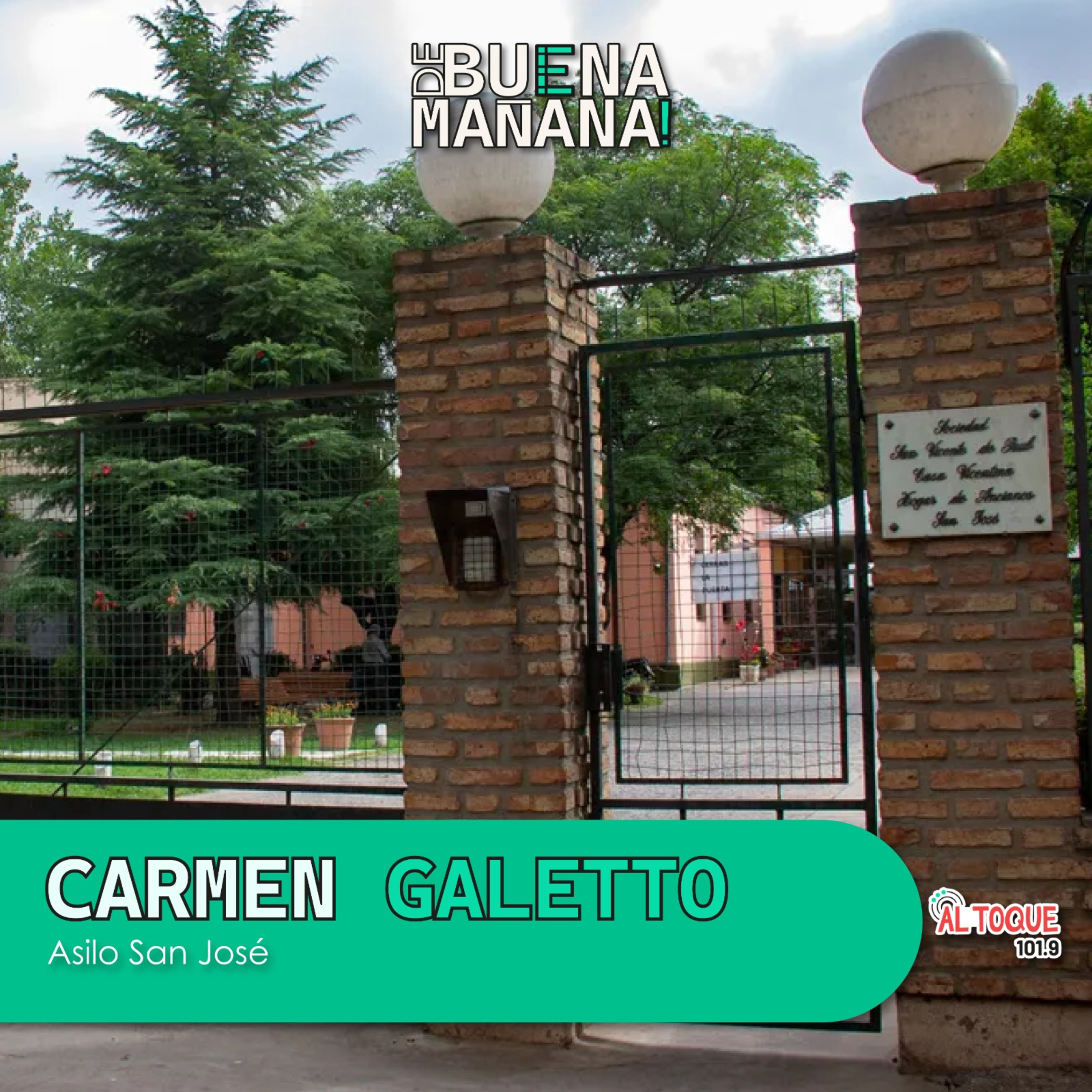 De Buena Mañana- Carmen Galetto episode artwork