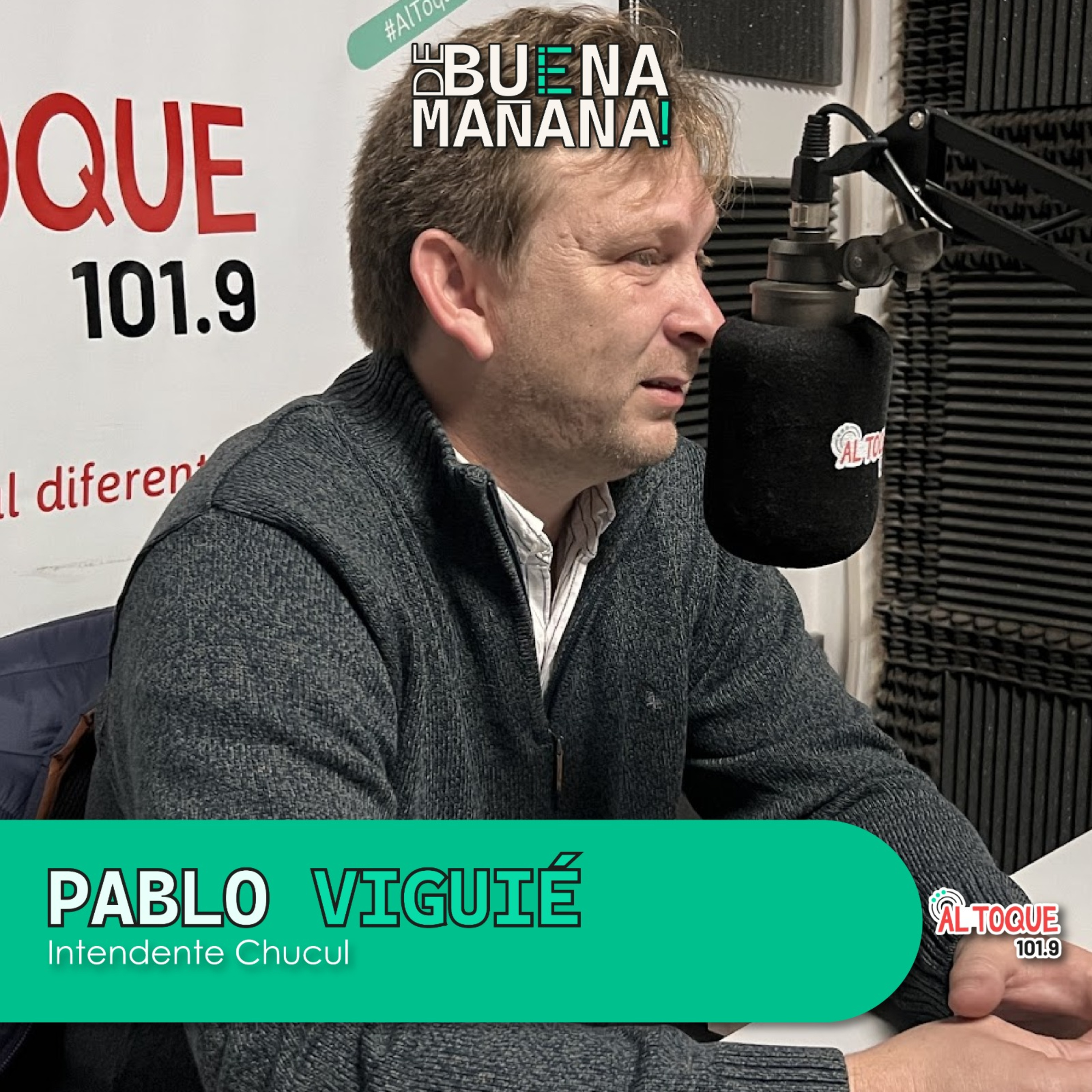 De Buena Mañana. Pablo Viguie episode artwork