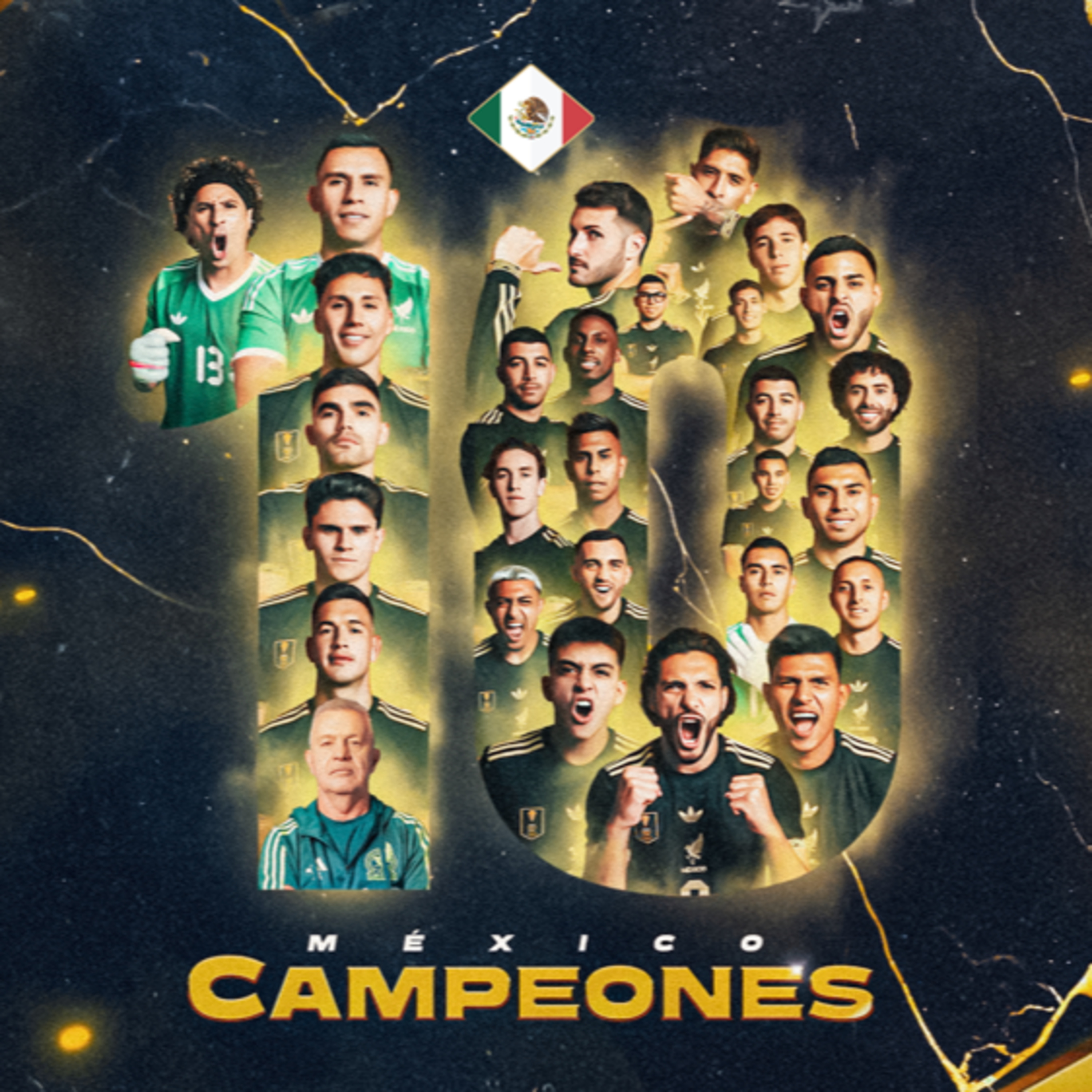 Mexico beats USA to win the 2025 Gold Cup