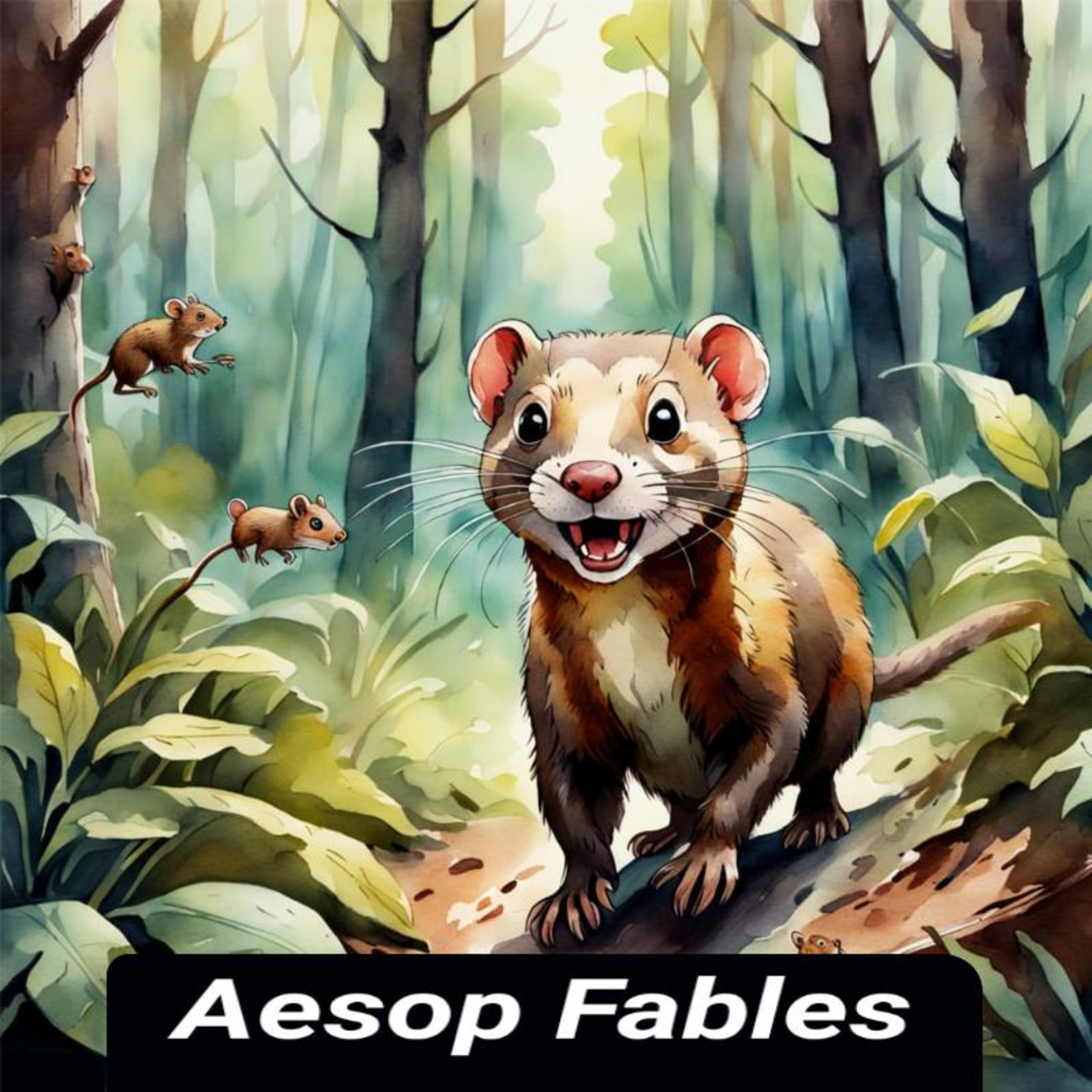 The Mice and the Weasels - Aesop Fables - Kids Story Short Stories for Children and Adults