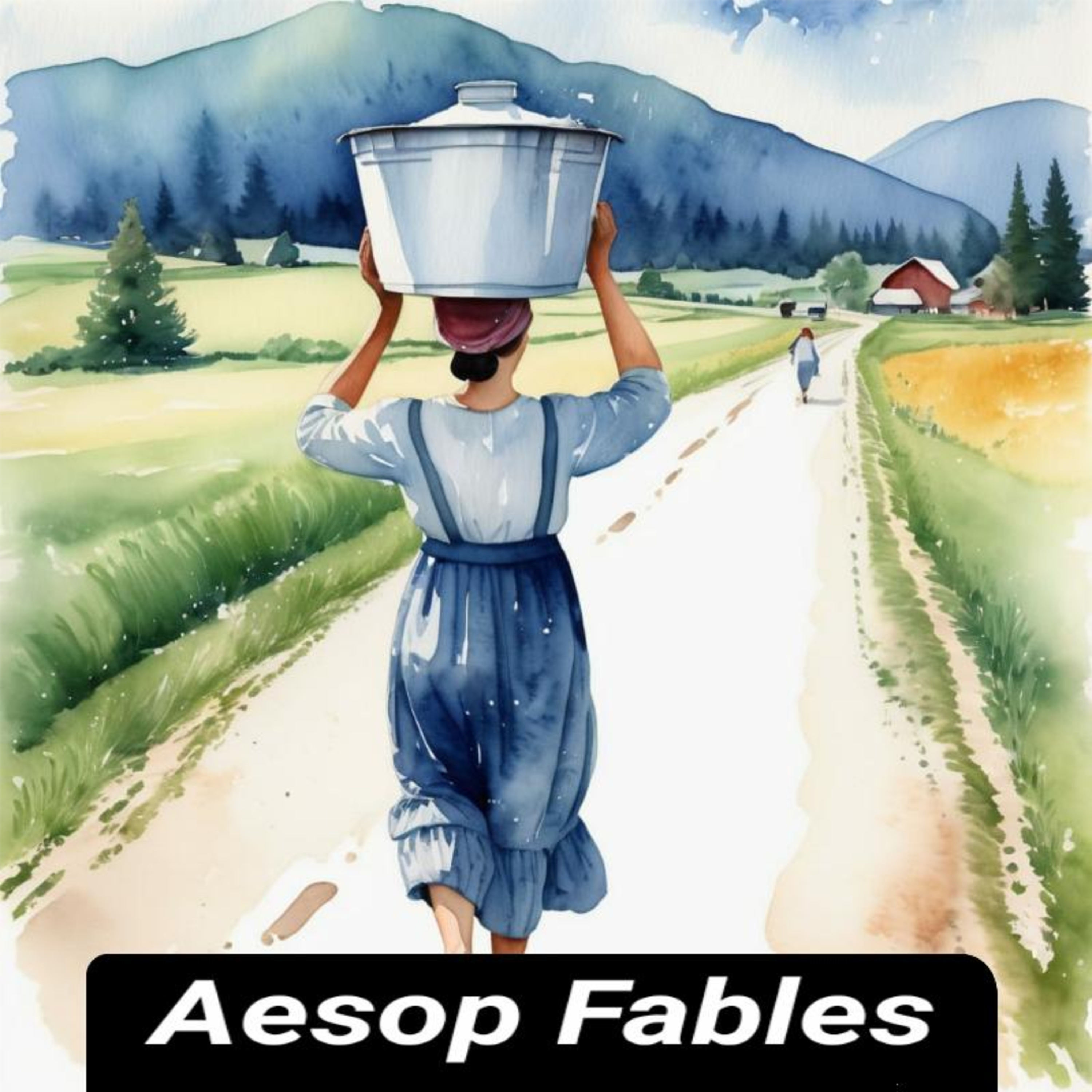 The Milk-Woman and Her Pail - Aesop Fables - Kids Story Short Stories for Children and Adults
