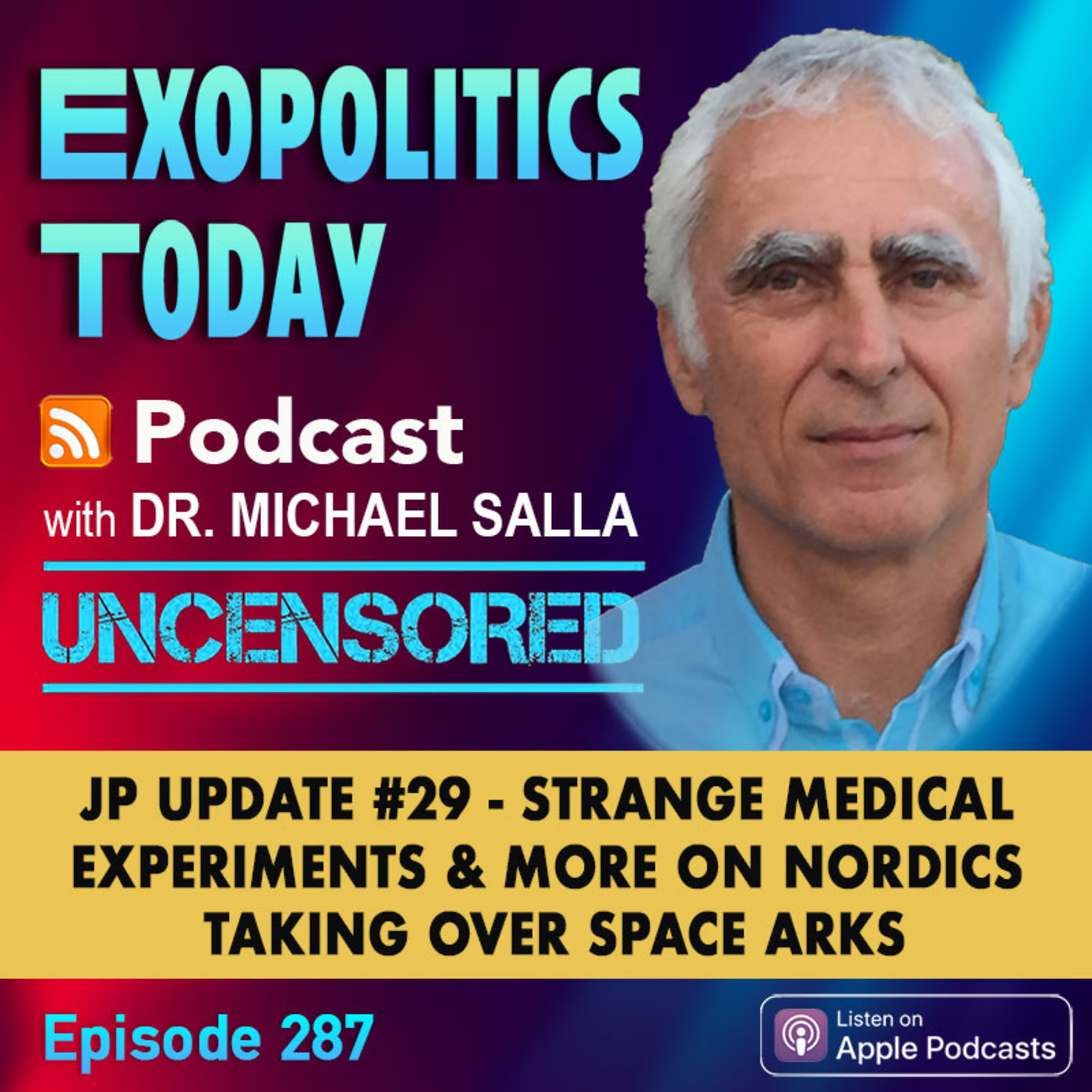 JP Update #29 - Strange Medical Experiments & More on Nordics Taking Over Space Arks