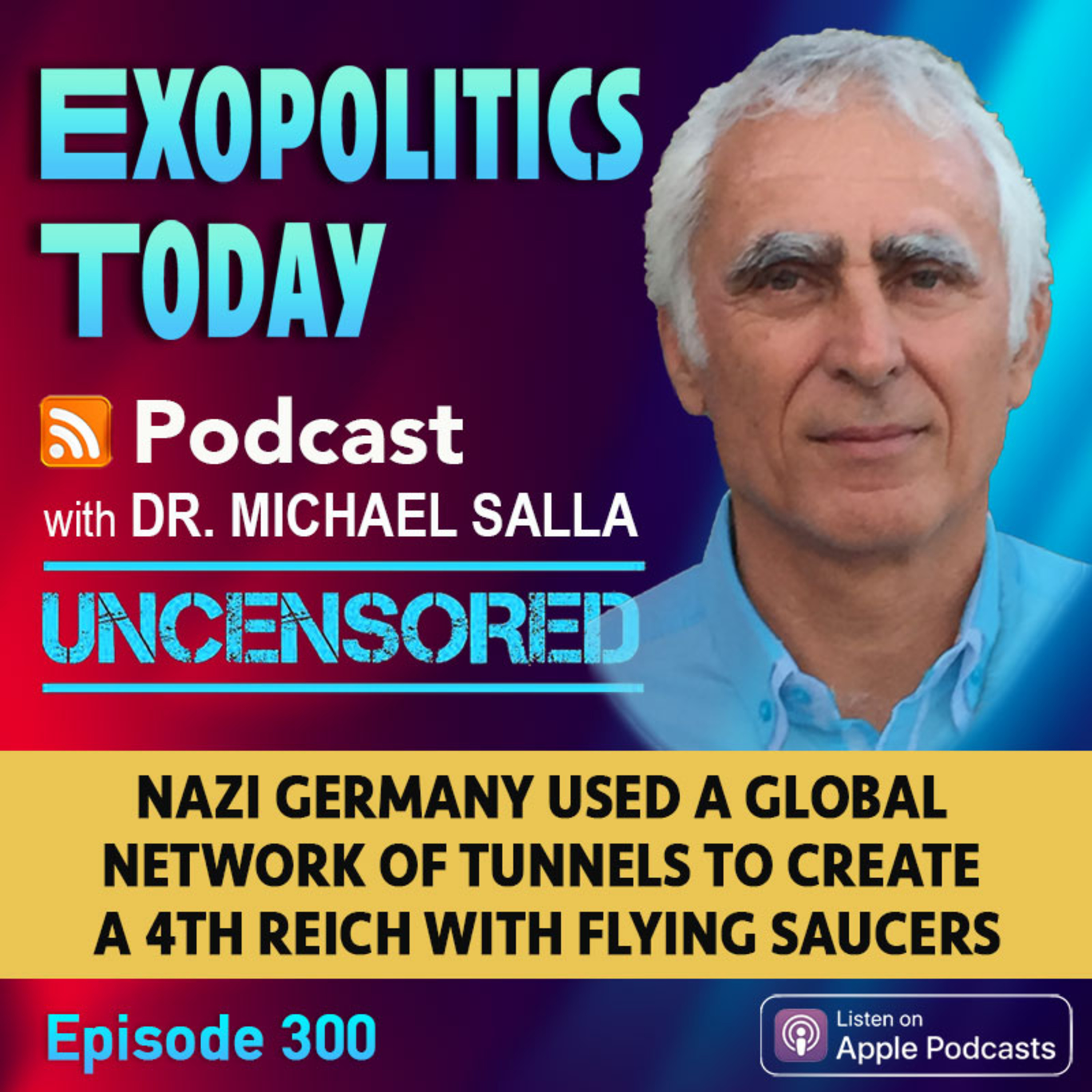 Nazi Germany used a Global Network of Tunnels to create a 4th Reich with Flying Saucers