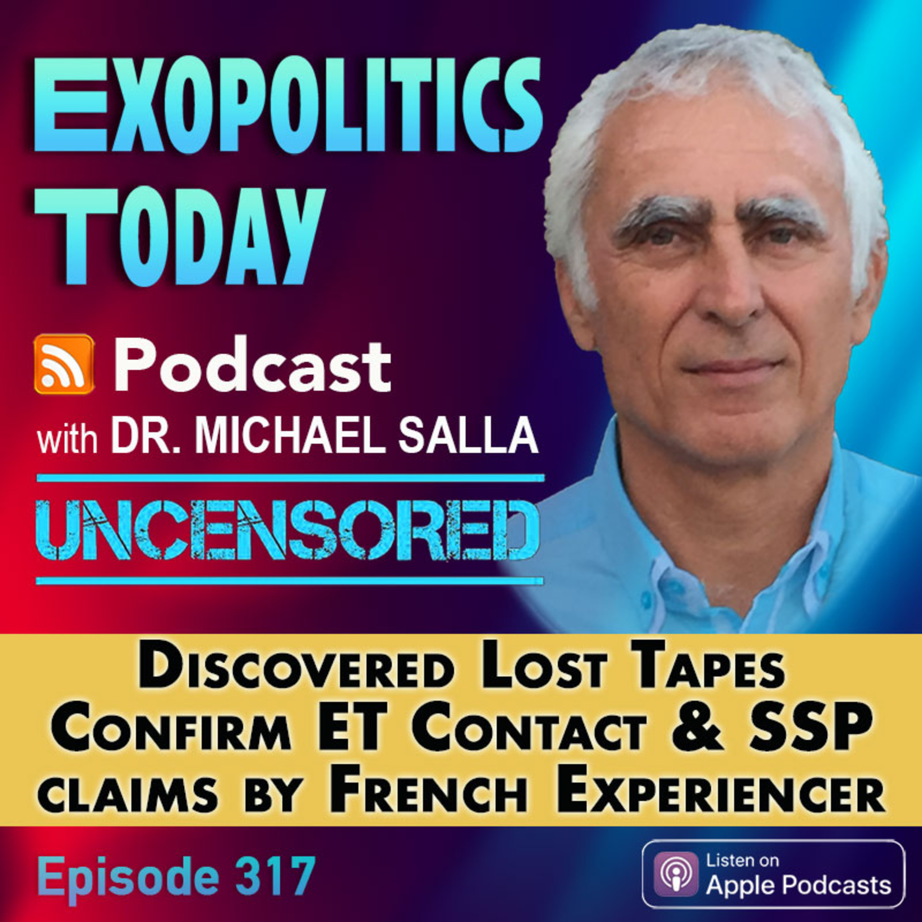 Discovered Lost Tapes Confirm ET Contact & SSP claims by French Experiencer
