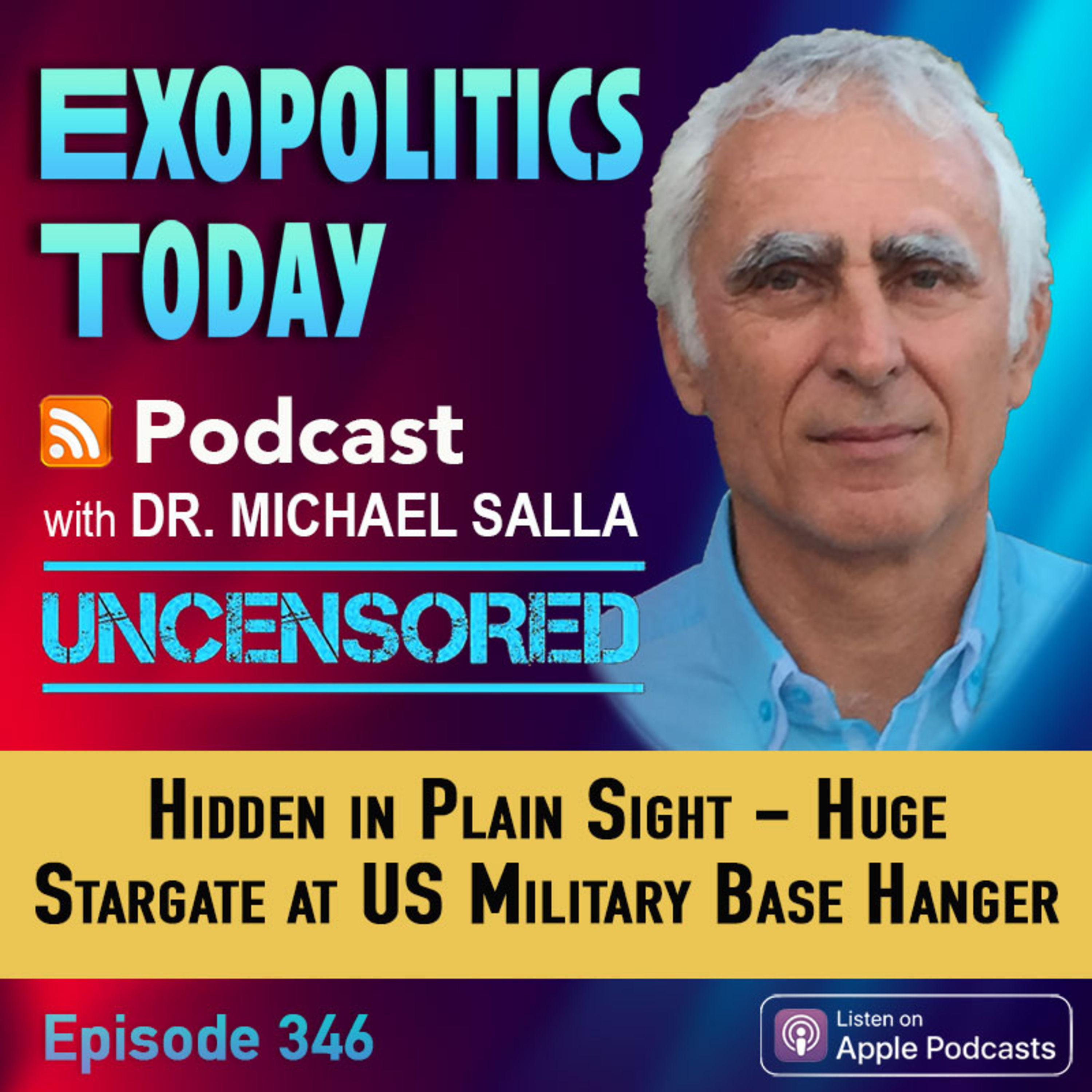 Hidden in Plain Sight - Huge Stargate at US Military Base Hanger