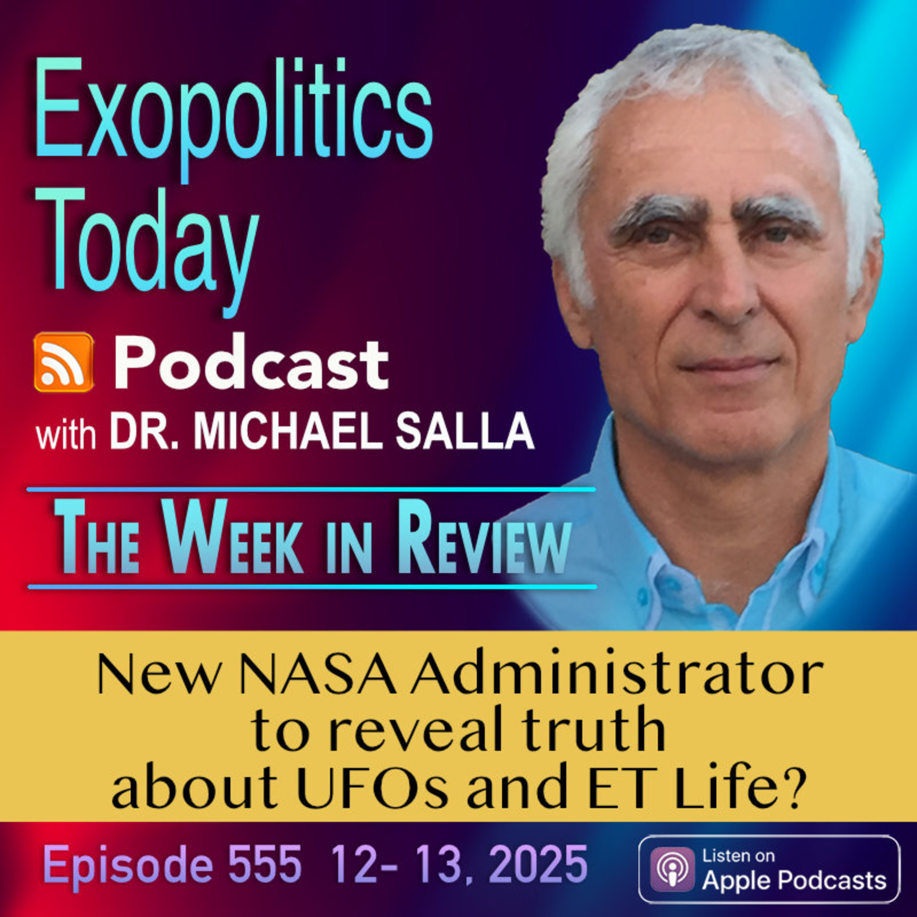 New NASA Administrator to reveal truth about UFOs and ET Life?