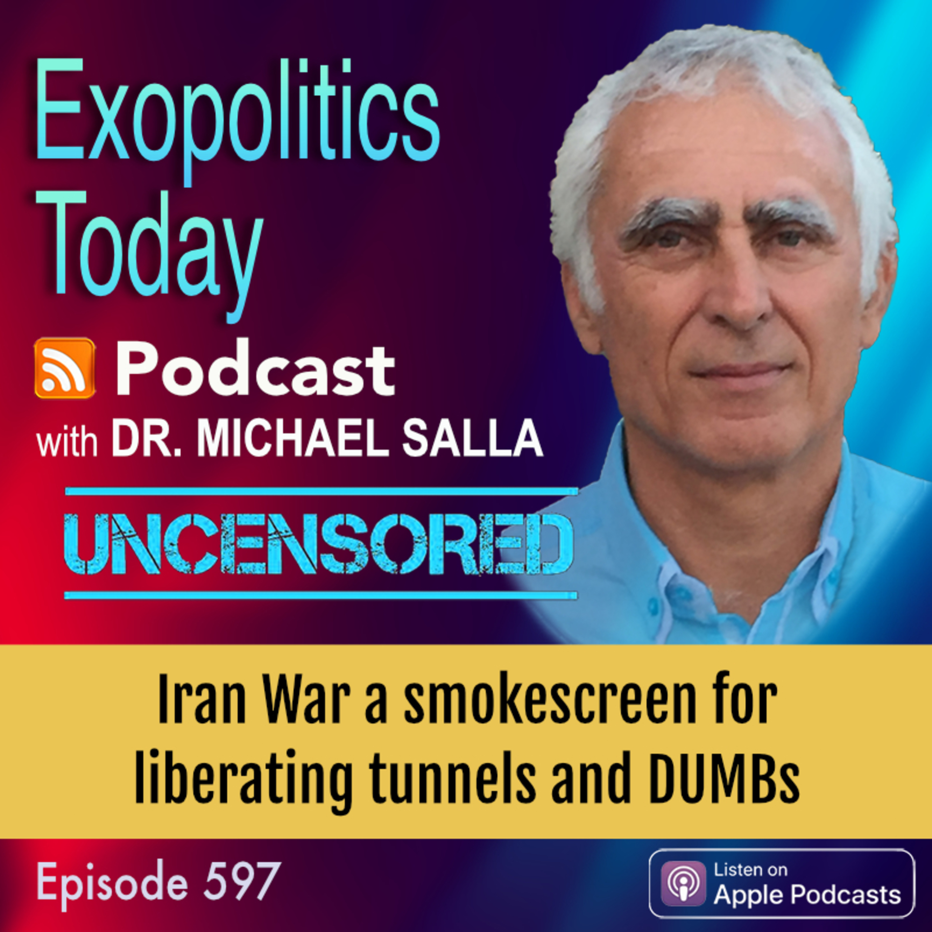 Iran War a smokescreen for liberating tunnels and DUMBs filled with portals, giants & ancient tech