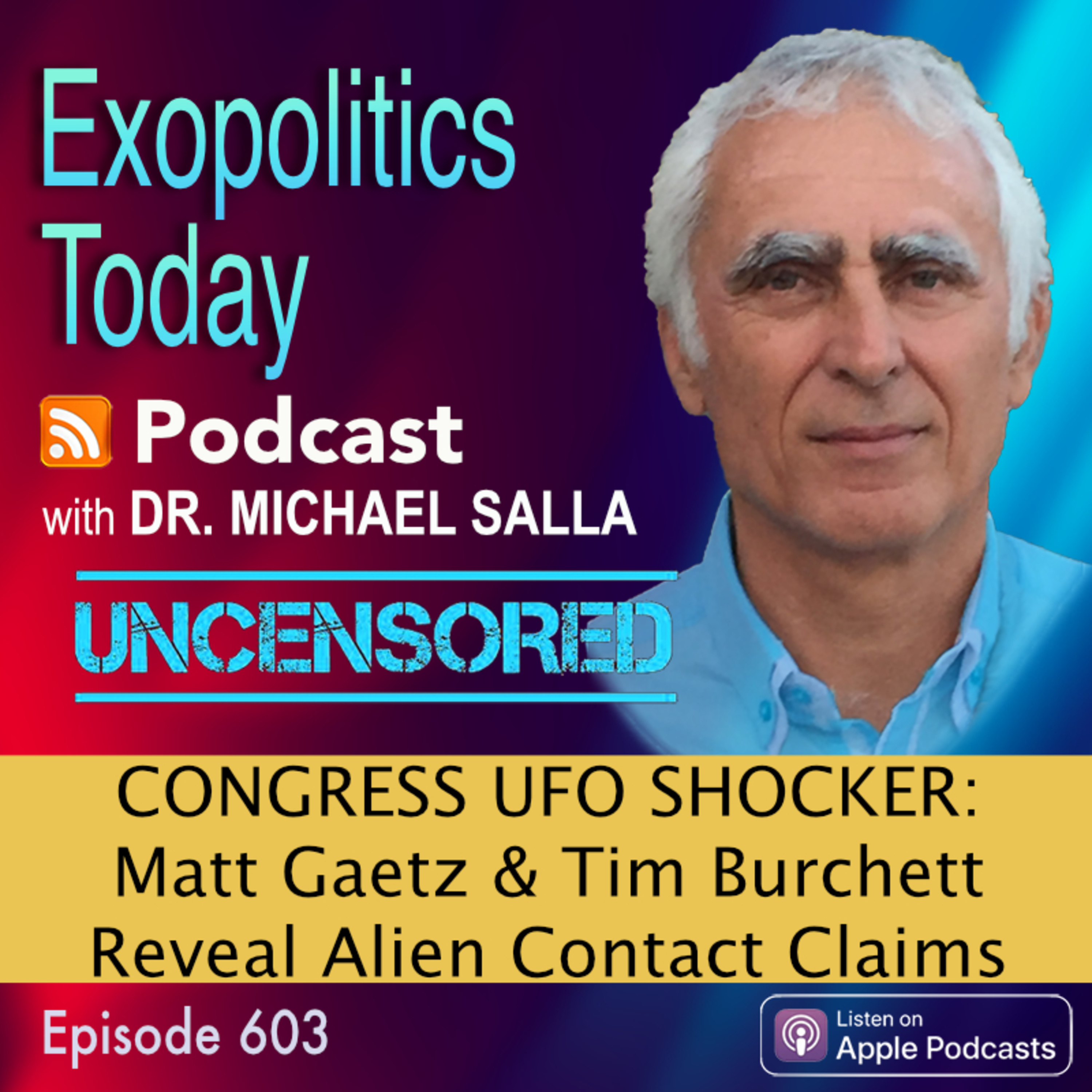 CONGRESS UFO SHOCKER: Matt Gaetz & Tim Burchett Reveal Alien Contact Claims