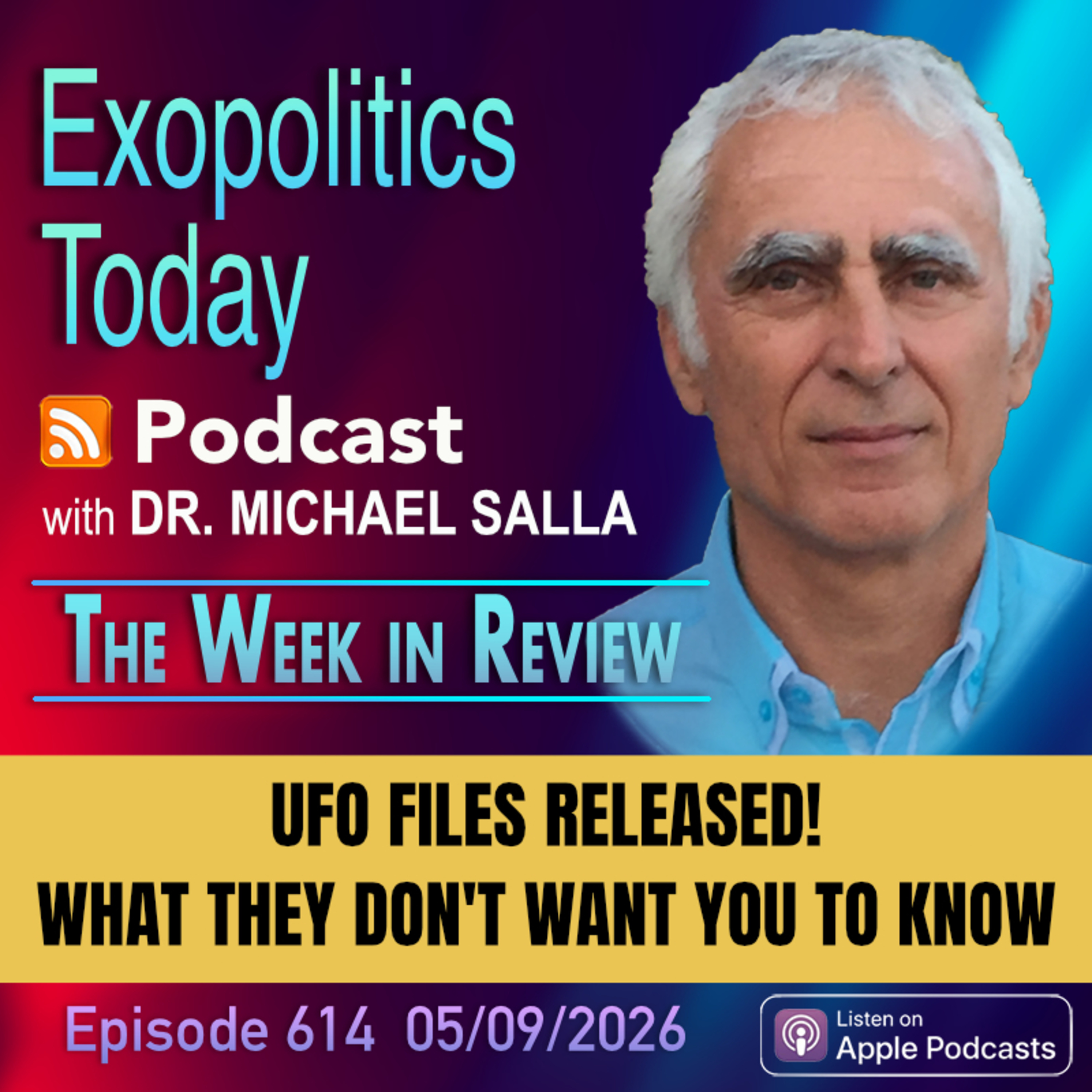Special Announcement for Exopolitics Live Briefing and Week in Review episode artwork
