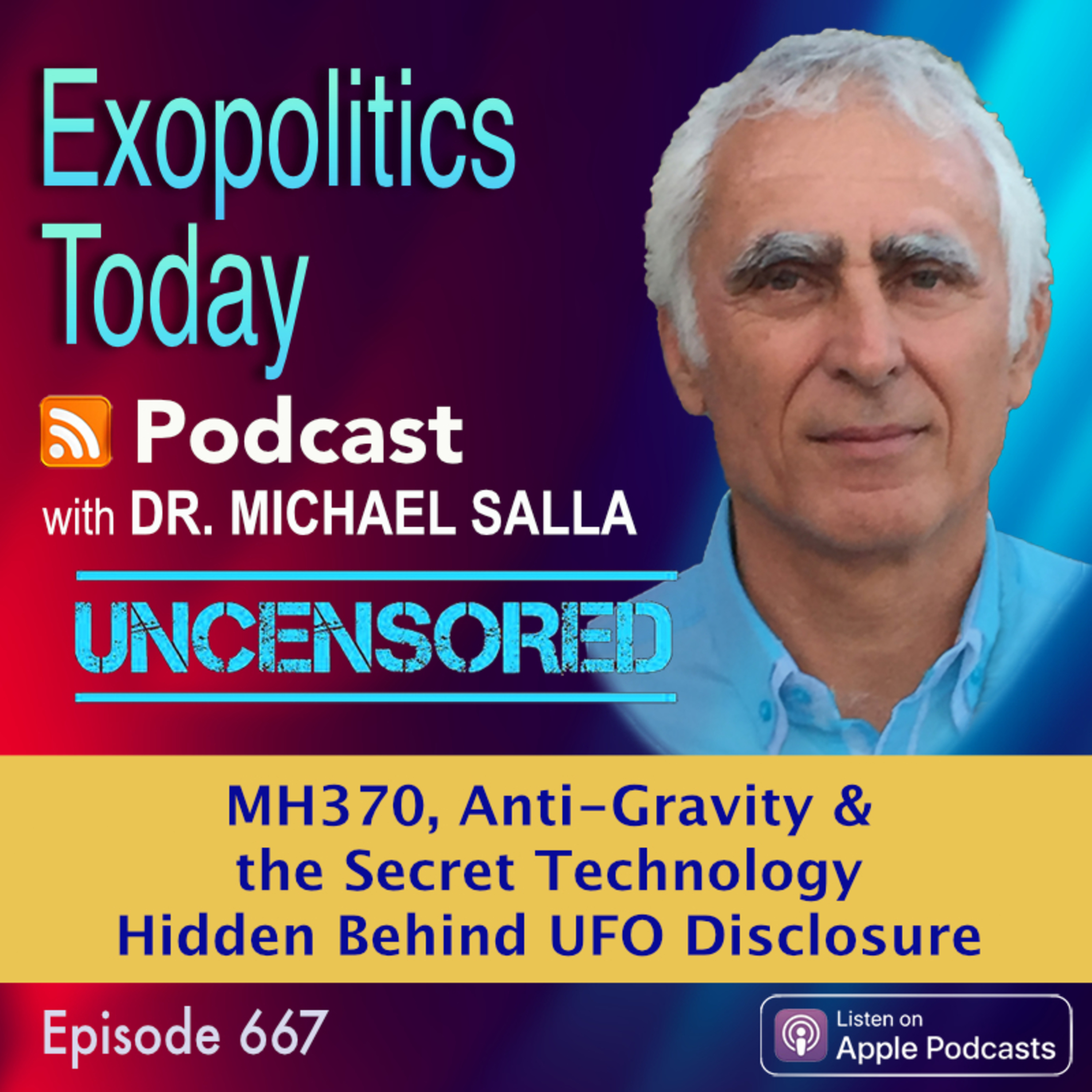 MH370, Anti-Gravity & the Secret Technology Hidden Behind UFO Disclosure episode artwork
