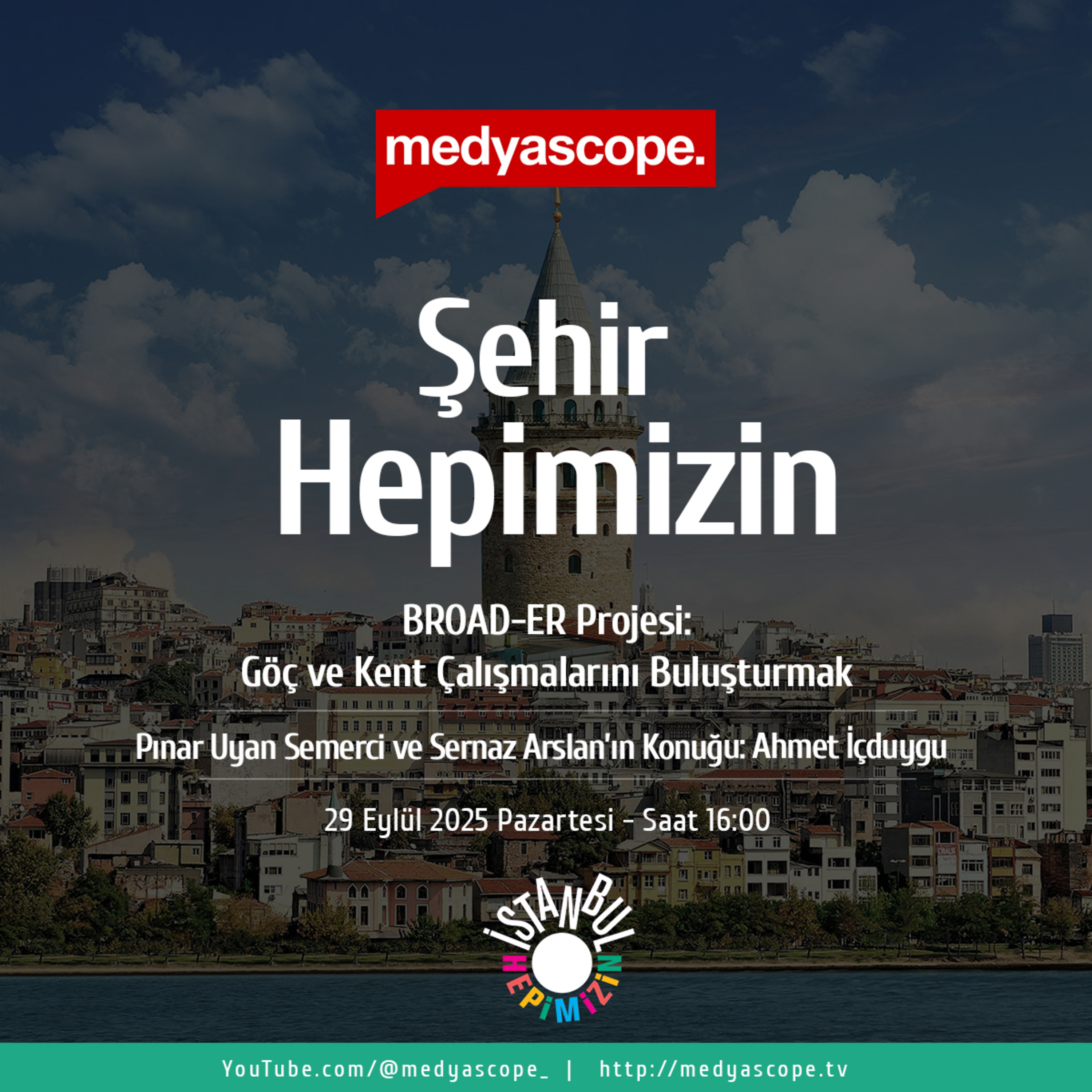 440 - Şehir Hepimizin : BROAD-ER Projesi | Göç ve kent çalışmalarını buluşturmak