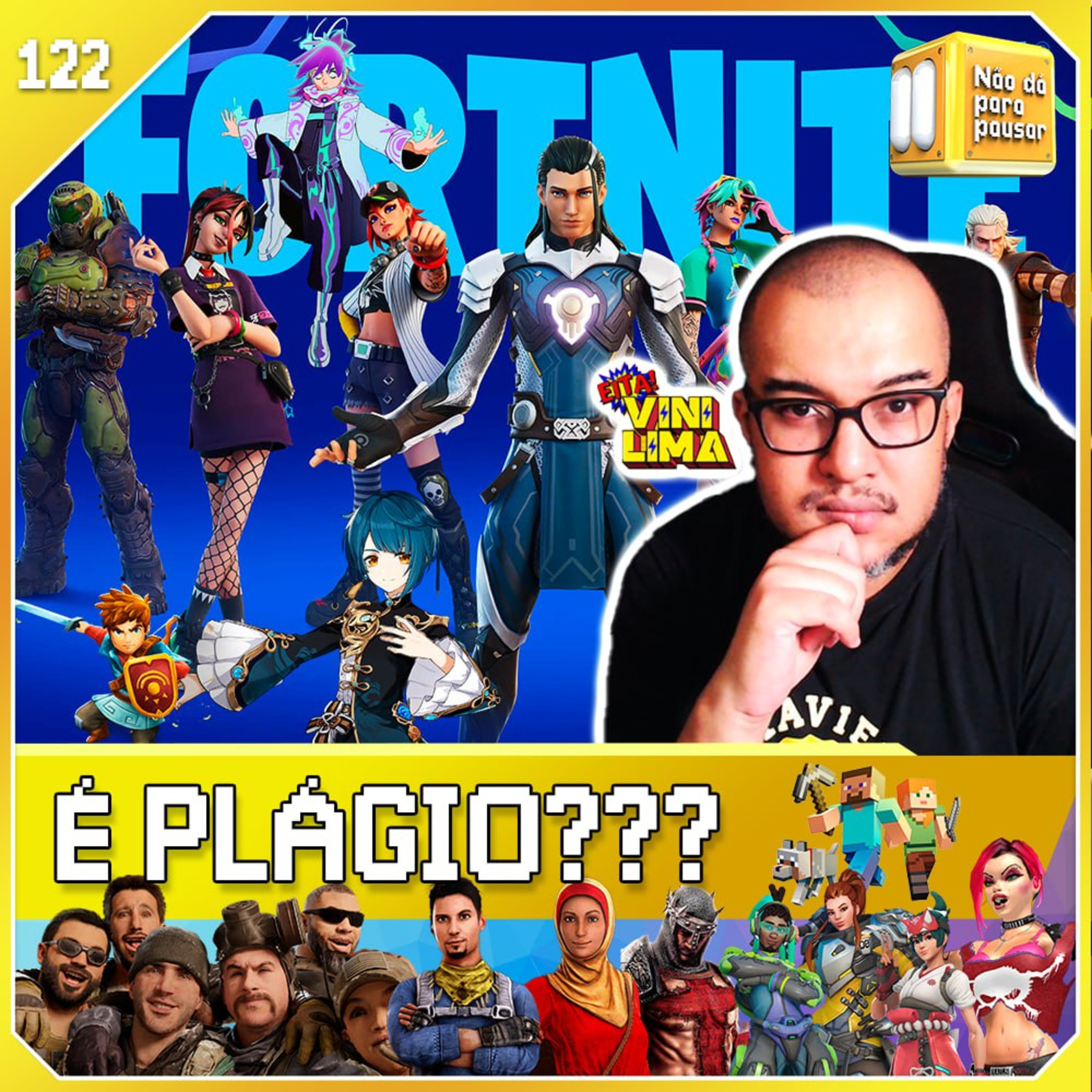 Cópias, inspirações e homenagens com Vini Lima | NDPP #122 episode artwork