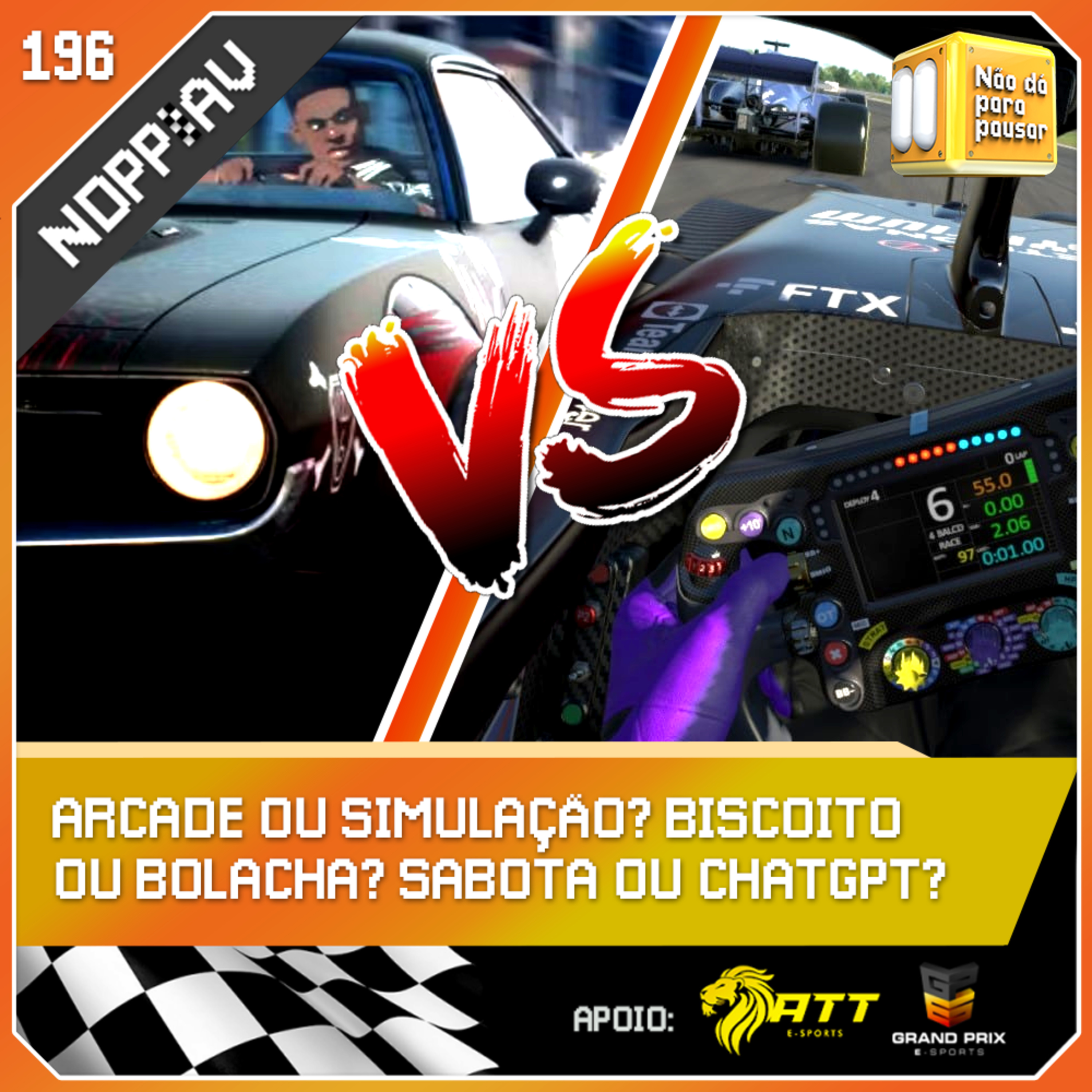  Arcade X Simulação, Só acelera e vem! | NDPP #196 AV episode artwork