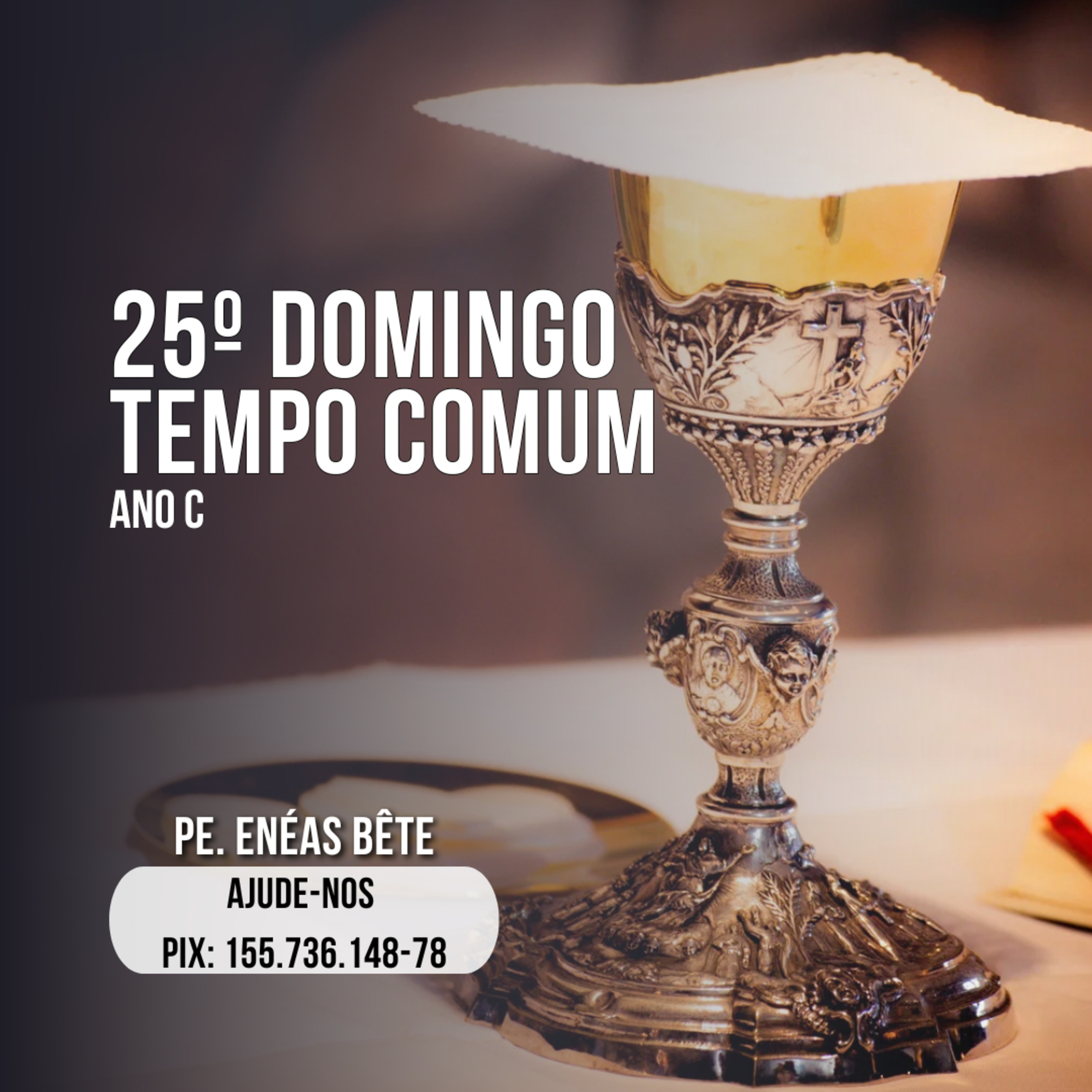 Homilia Dominical | Não podeis servir a Deus e as coisas temporais. episode artwork