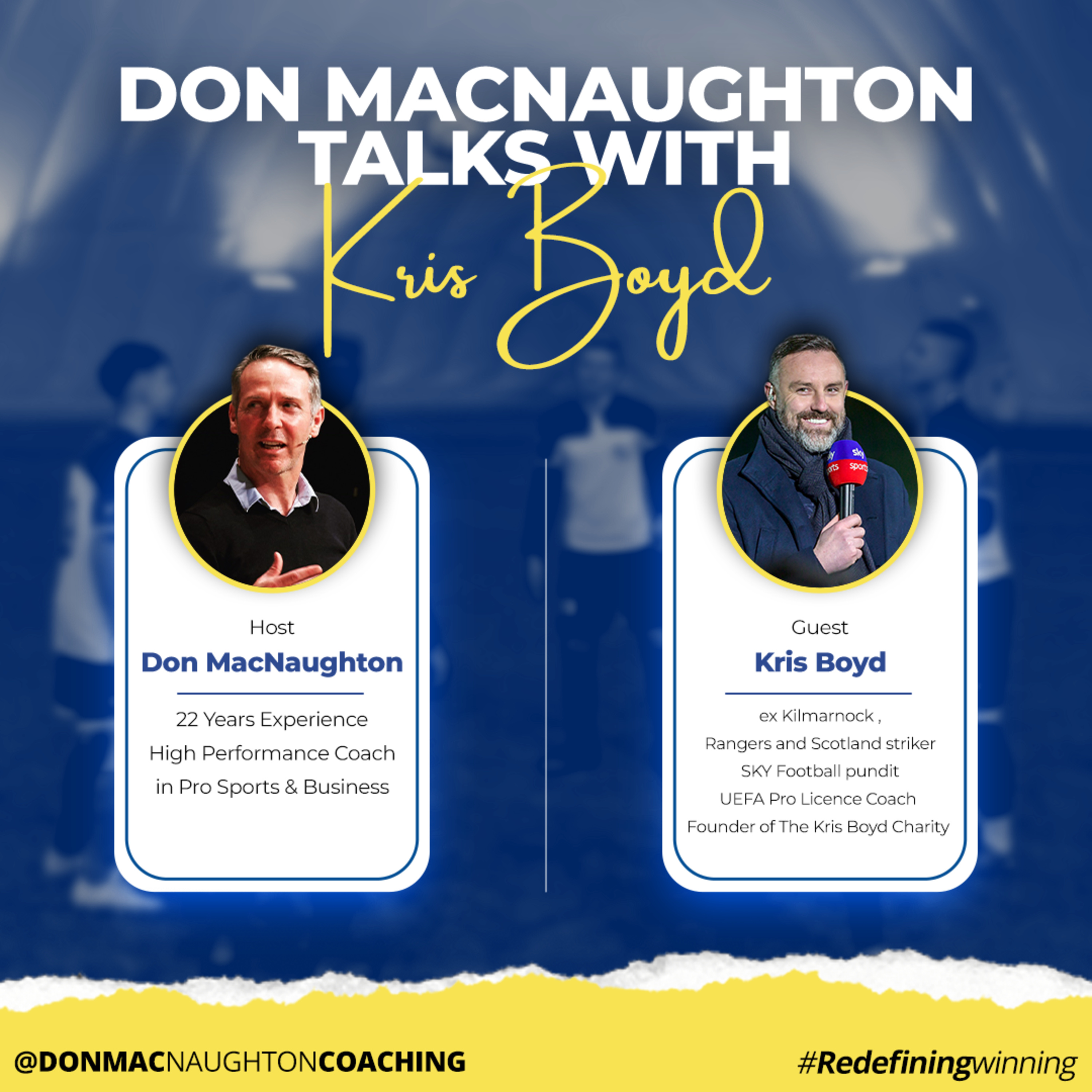 From Pitch to Podcast: Kris Boyd on Coaching, The Media, and Mental Health Awareness episode artwork