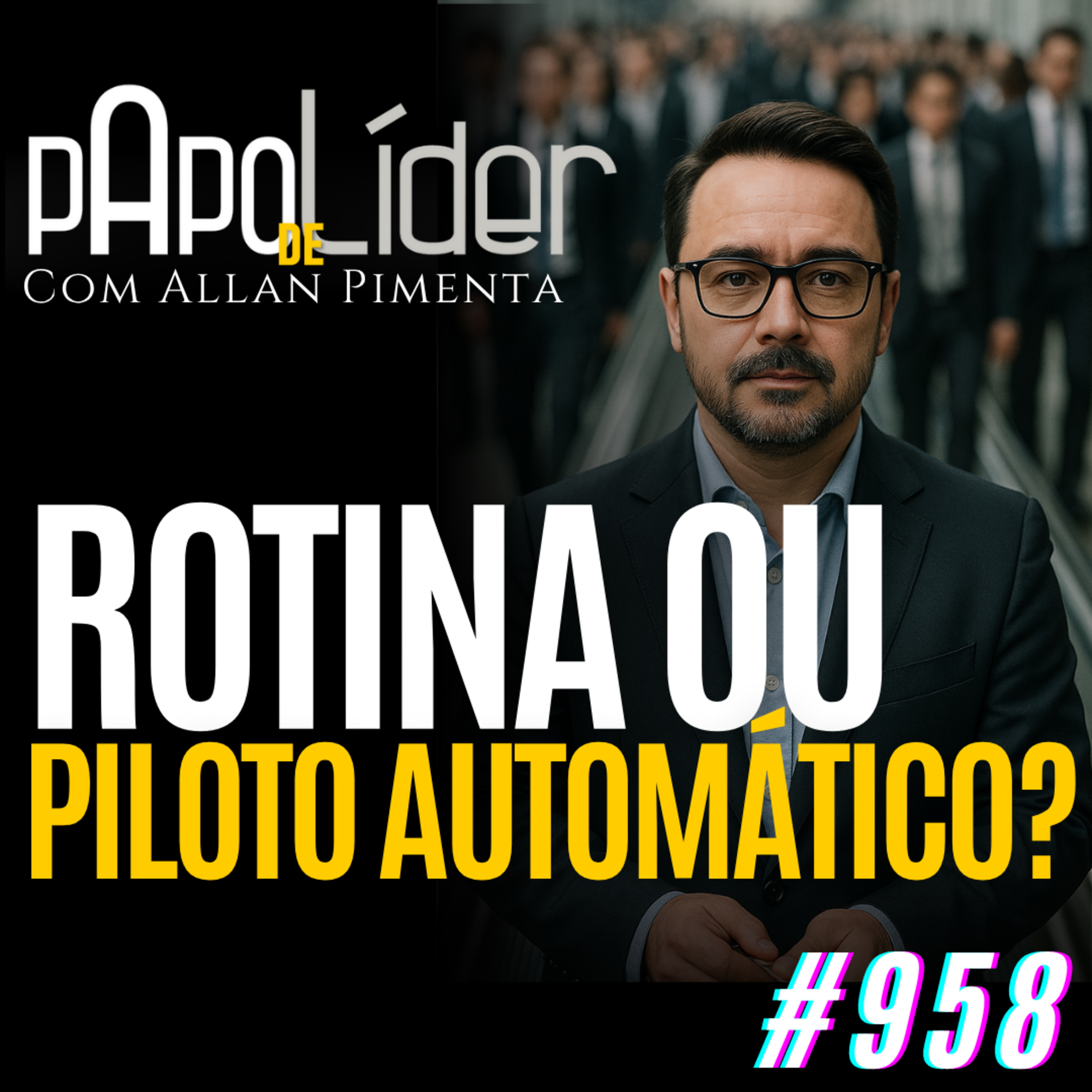 #958 – A diferença entre manter rotina e viver no piloto automático episode artwork