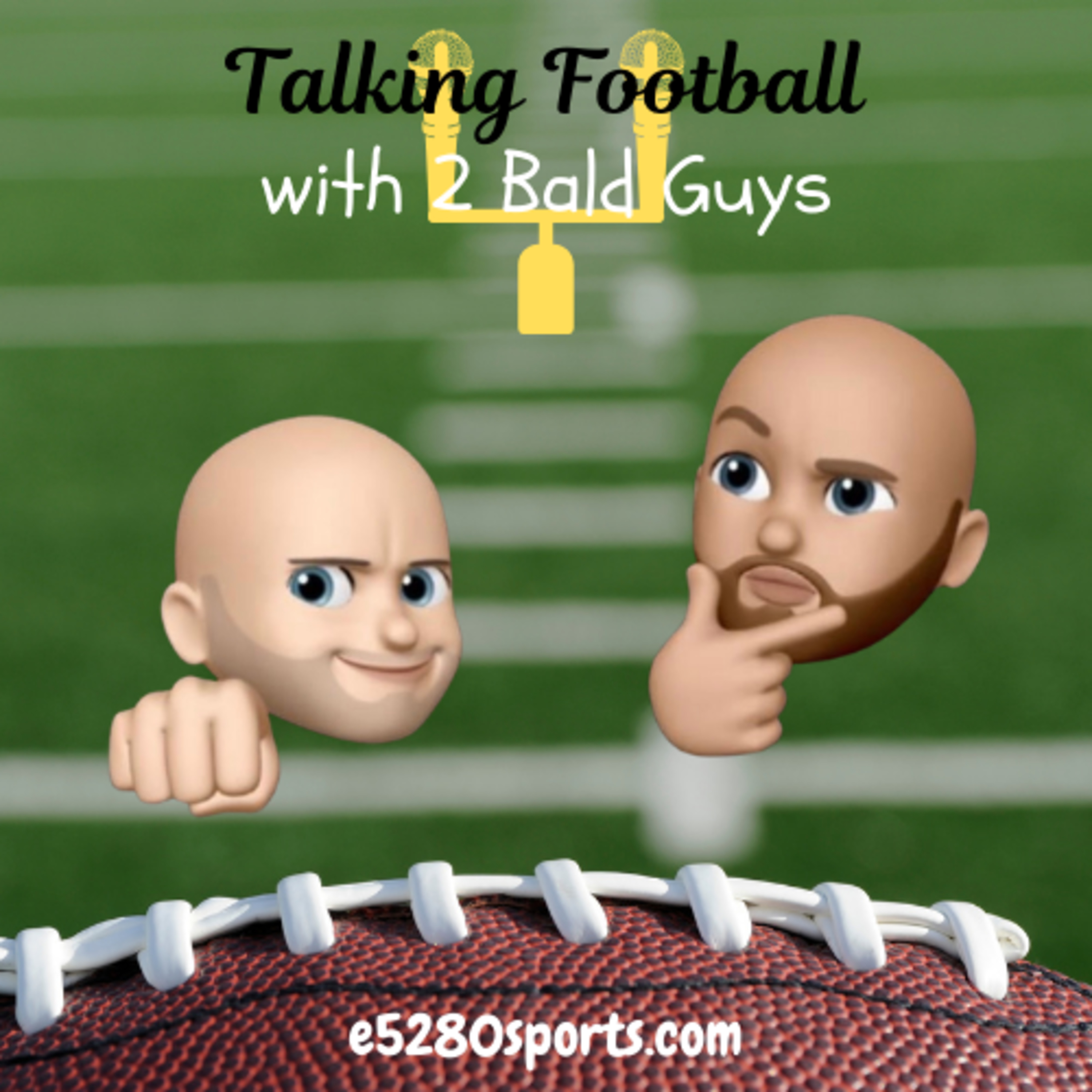 'Talking Football with 2 Bald Guys' Ep. 2 episode artwork