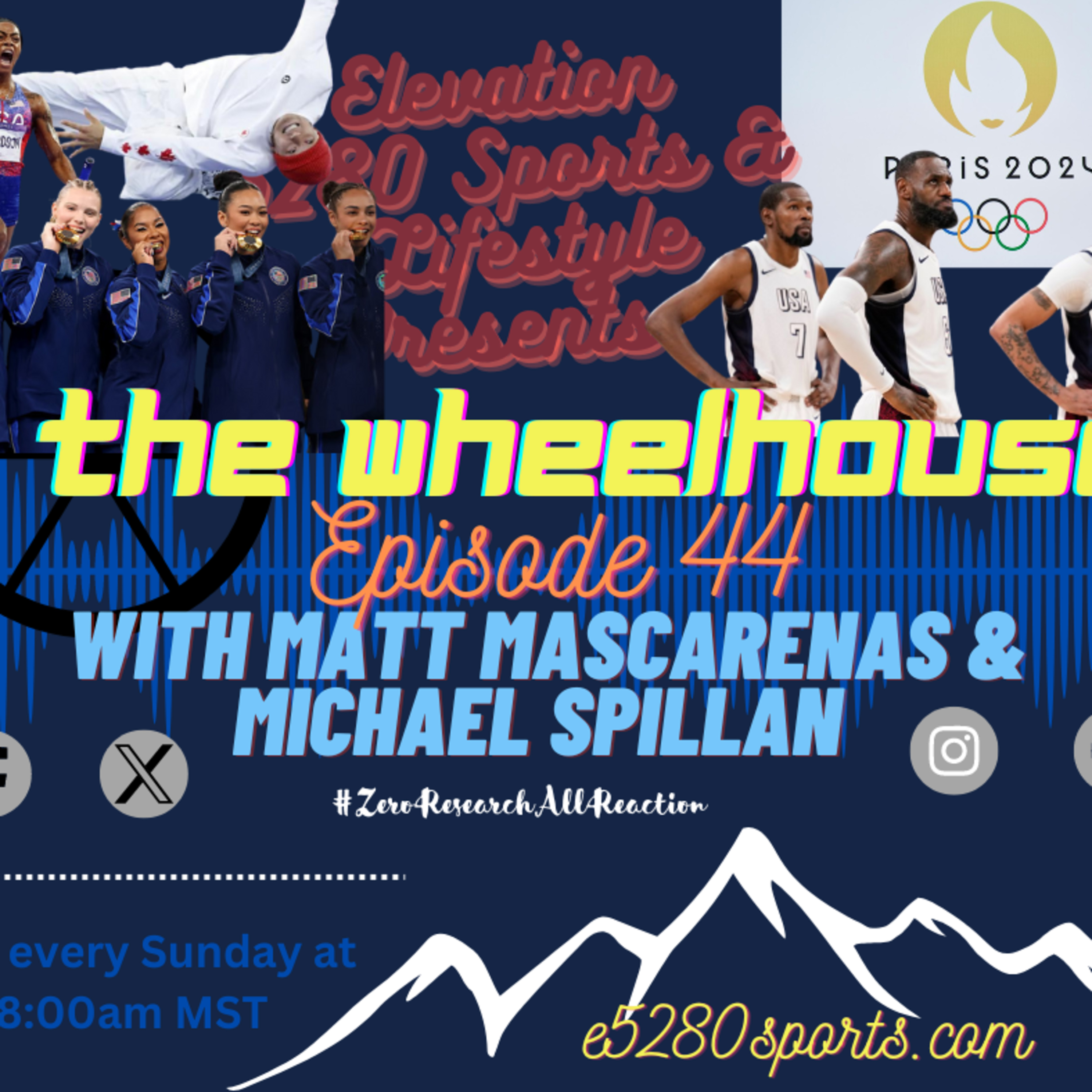'The Wheelhouse' Ep. 44- "Το επεισόδιο 44 μιλάει για τους Ολυμπιακούς Αγώνες των Τριάντα Τριών" episode artwork