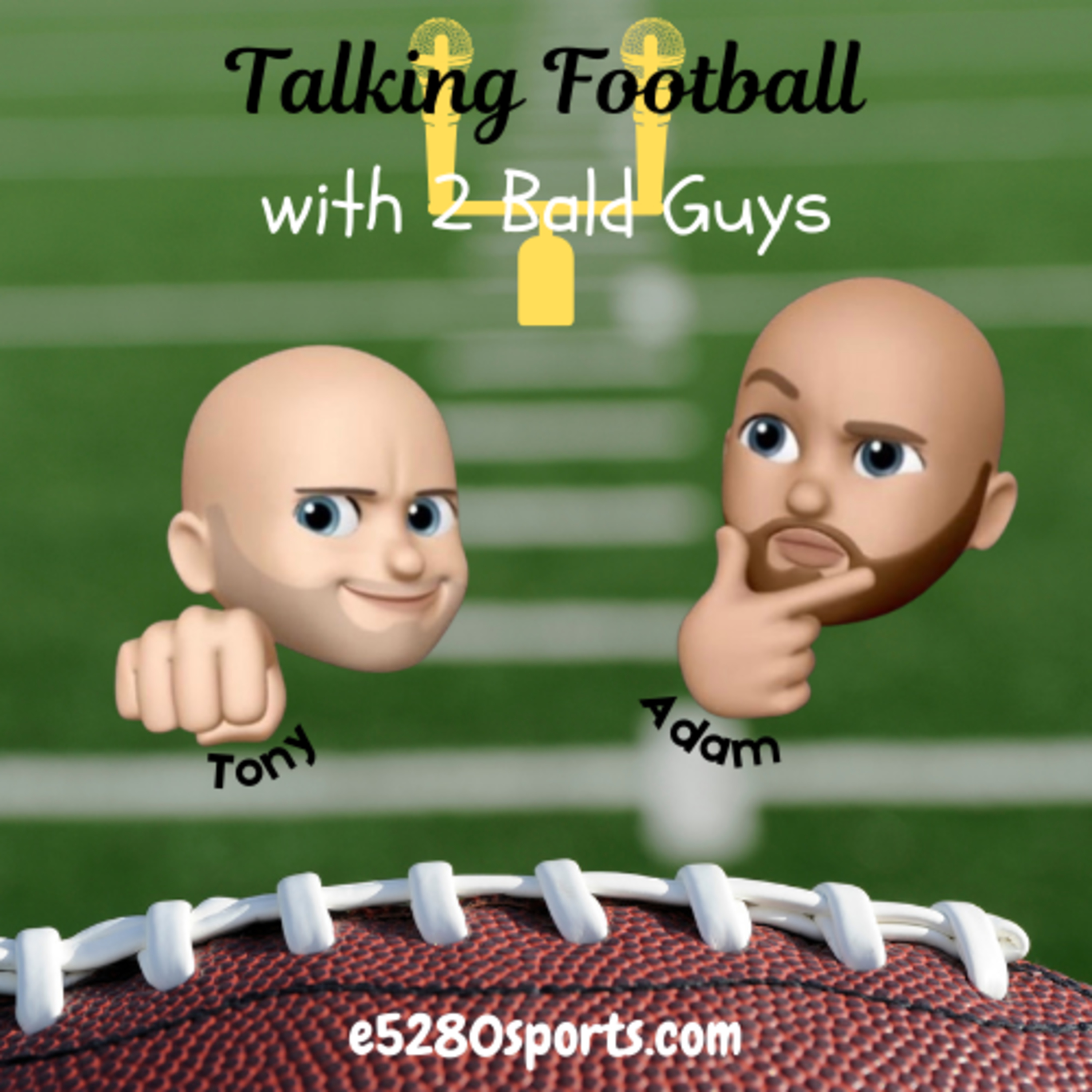 'Talking Football with 2 Bald Guys' Ep. 32 episode artwork