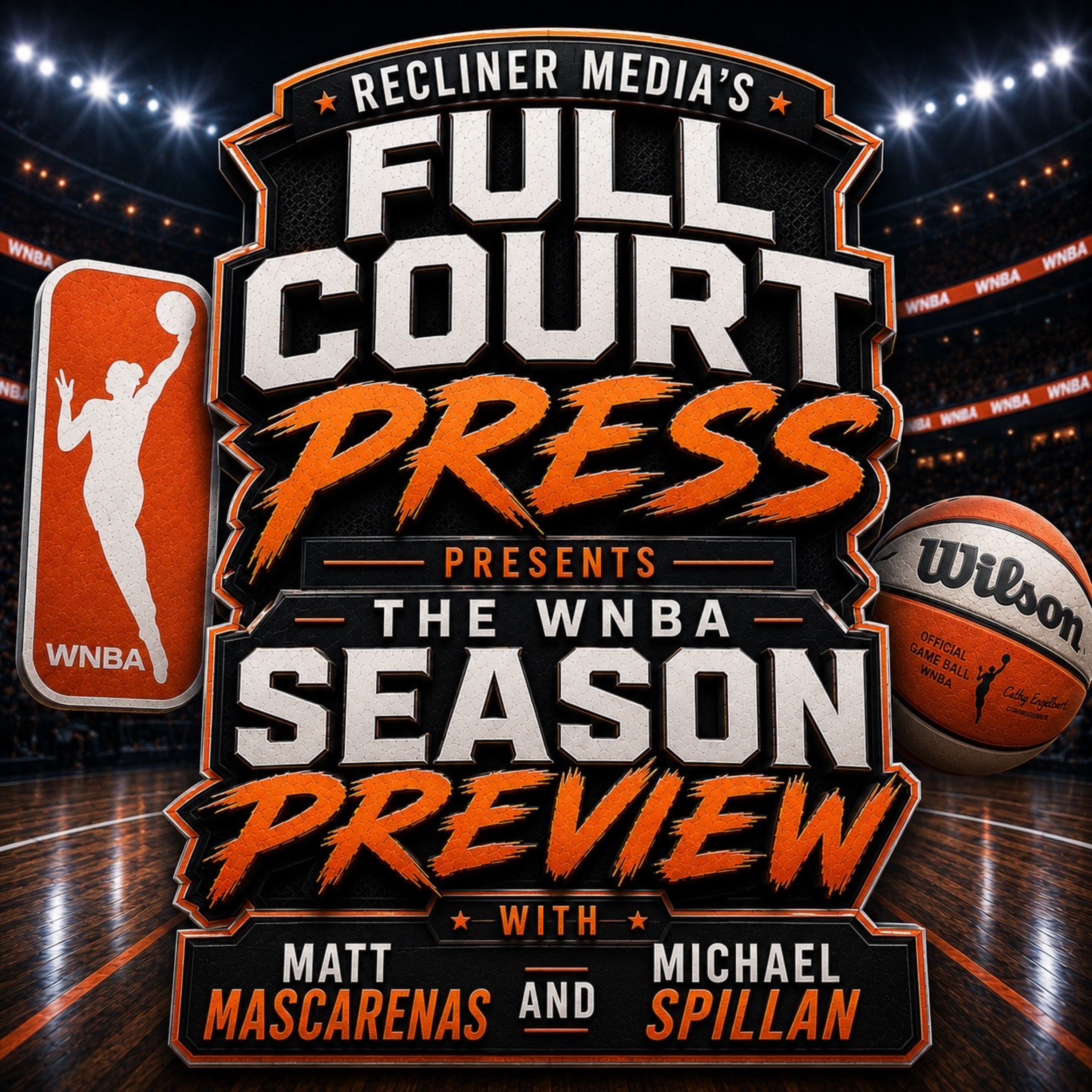 'Full Court Press'- "WNBA Season Preview" episode artwork