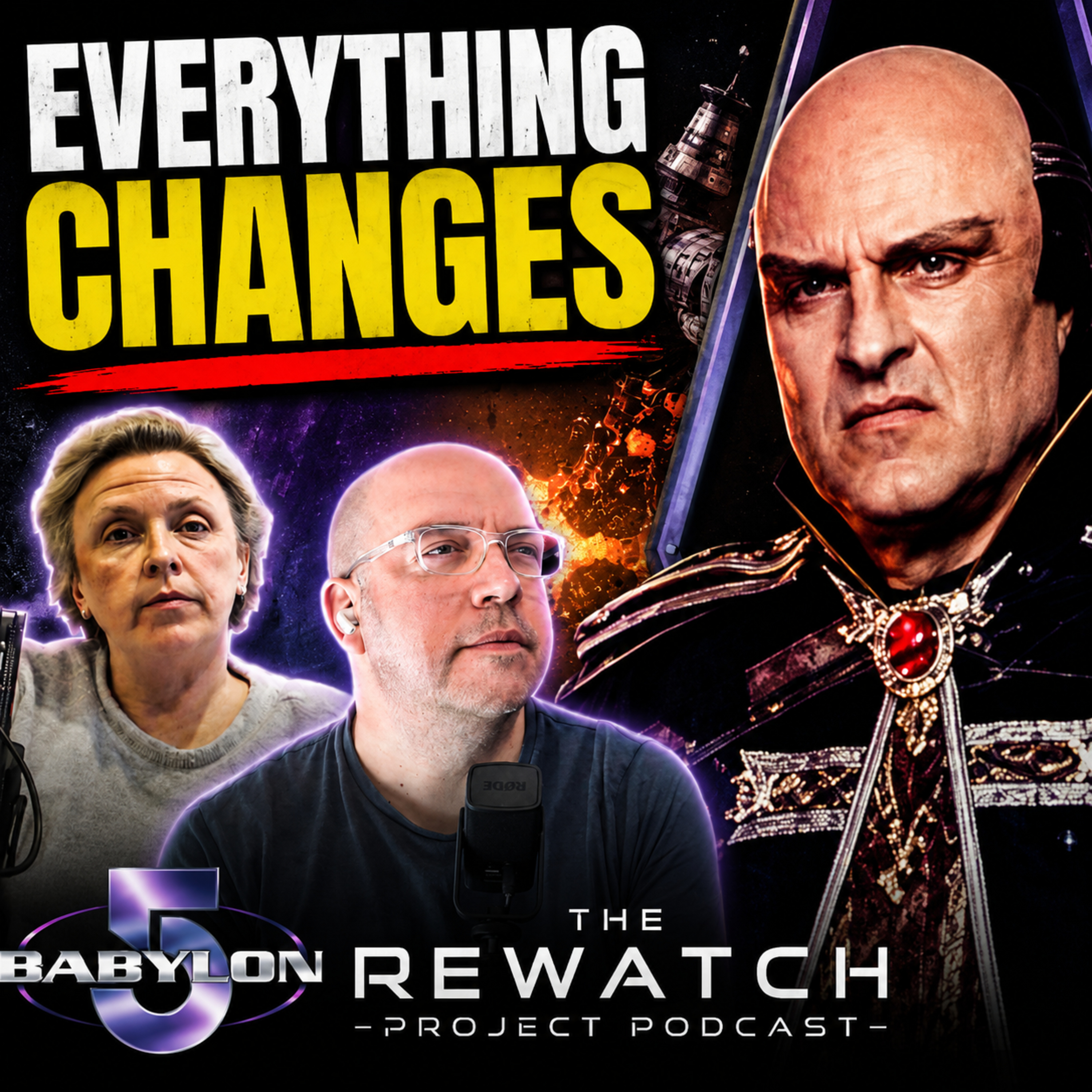 RWP 261 Babylon 5 - THE LONG TWILIGHT STRUGGLE (2X19) Review episode artwork