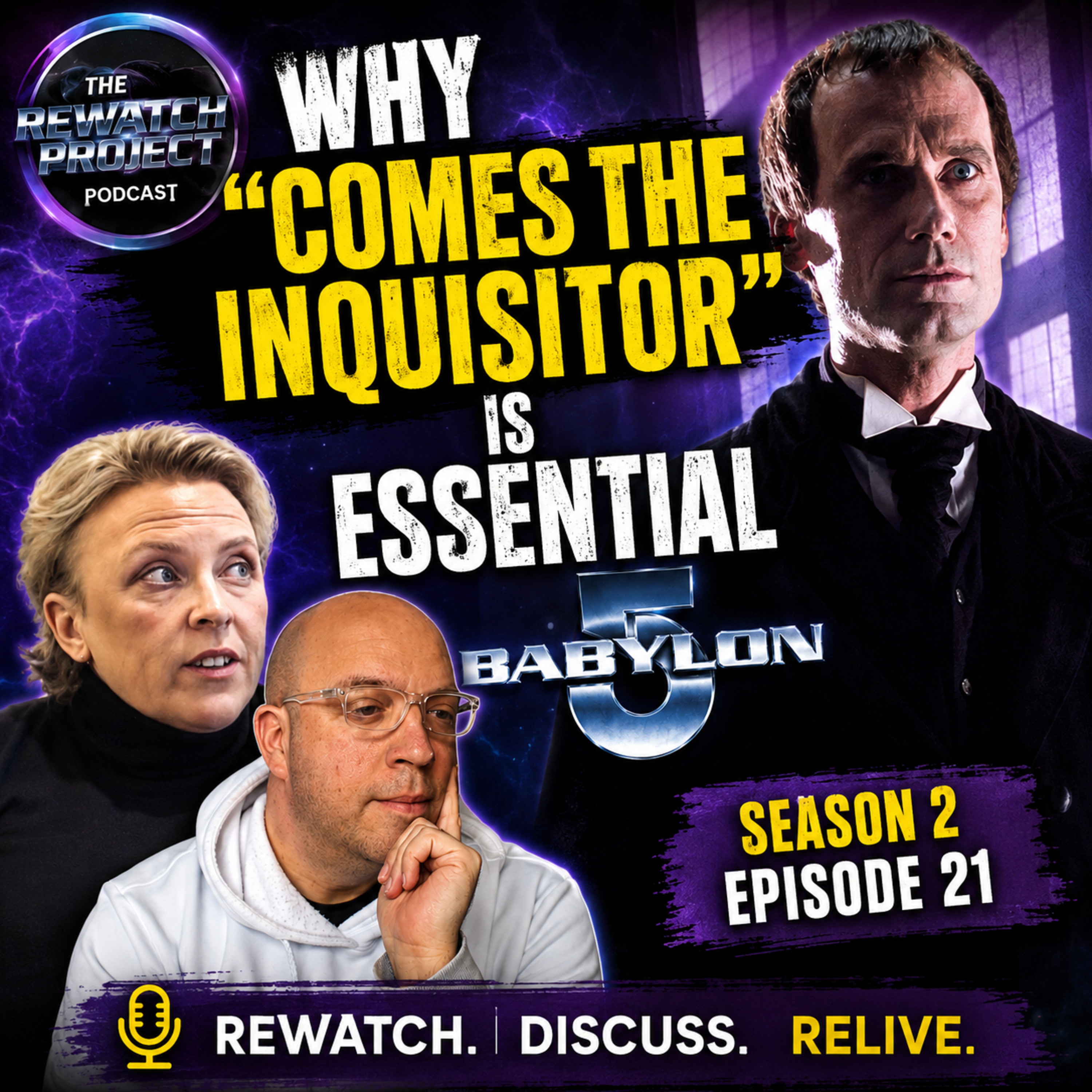 RWP 262 Babylon 5 - COMES THE INQUISITOR (2X21) Review episode artwork