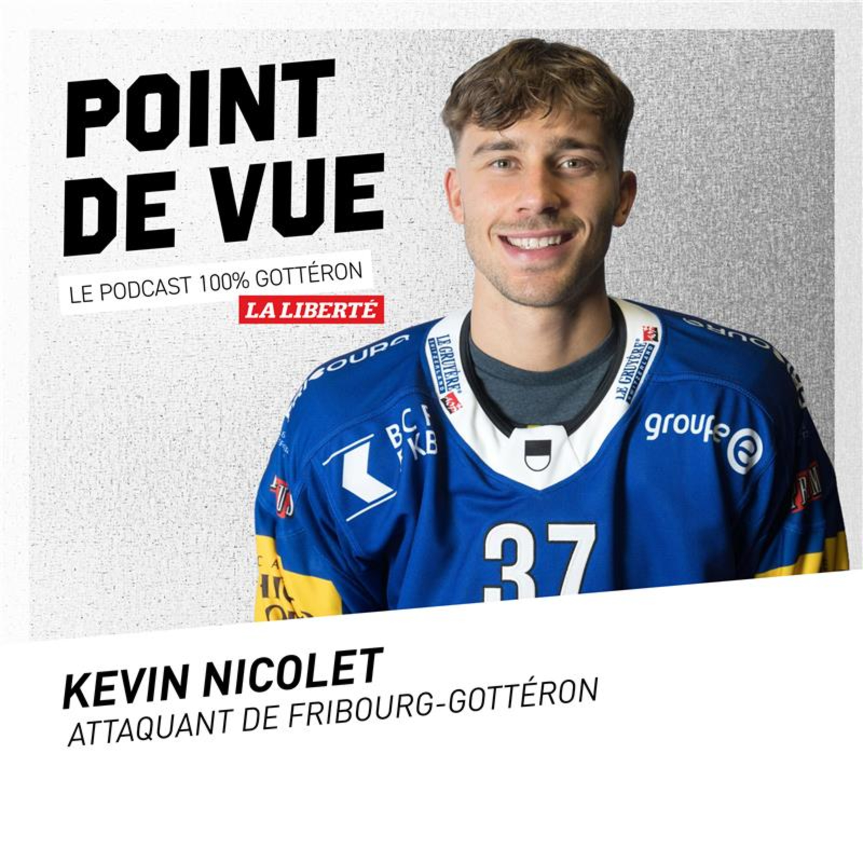 #20 avec Kevin Nicolet, attaquant de Gottéron