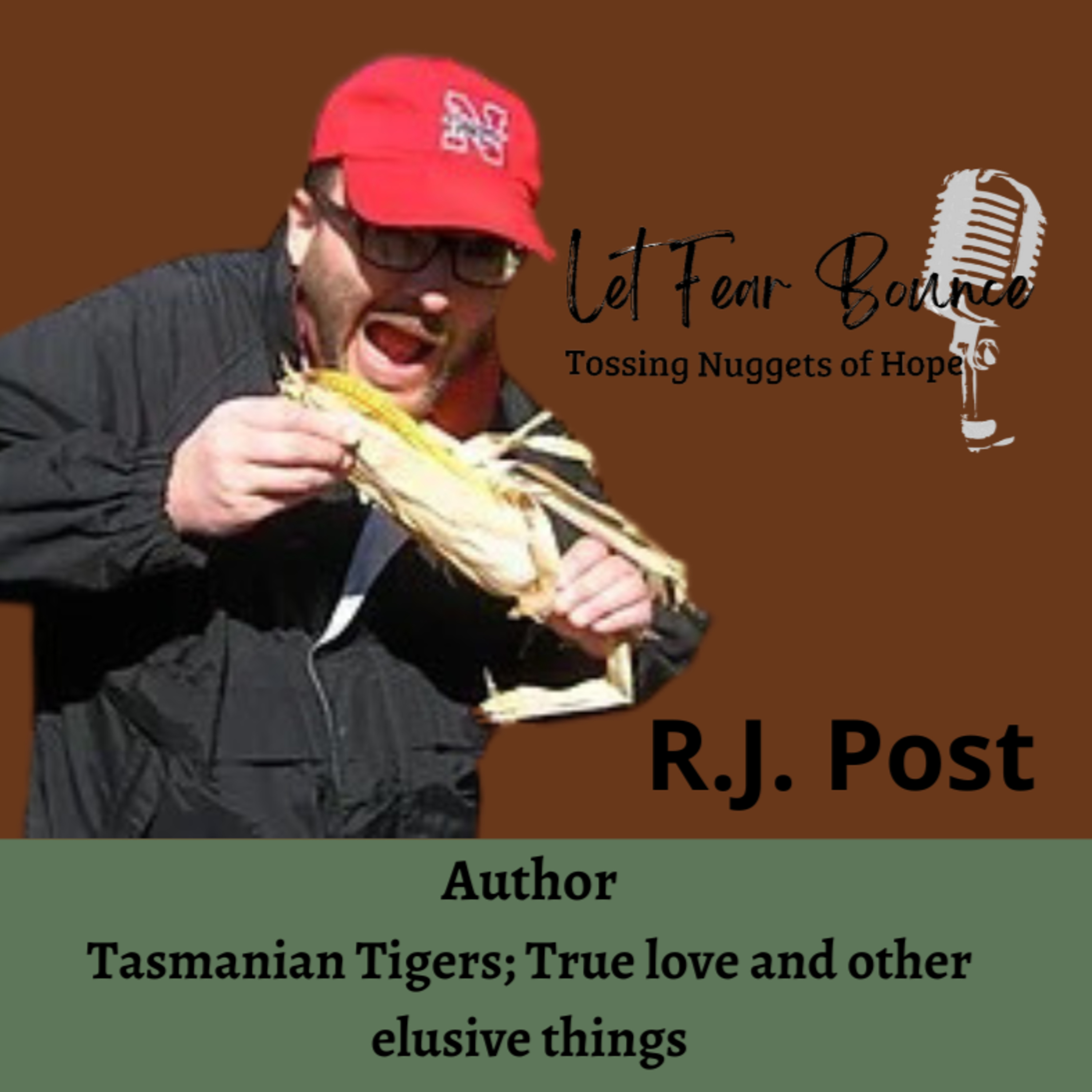 Tasmanian tigers, going through garbage and writing stories with Author RJ Post S3 EPS 25 episode artwork