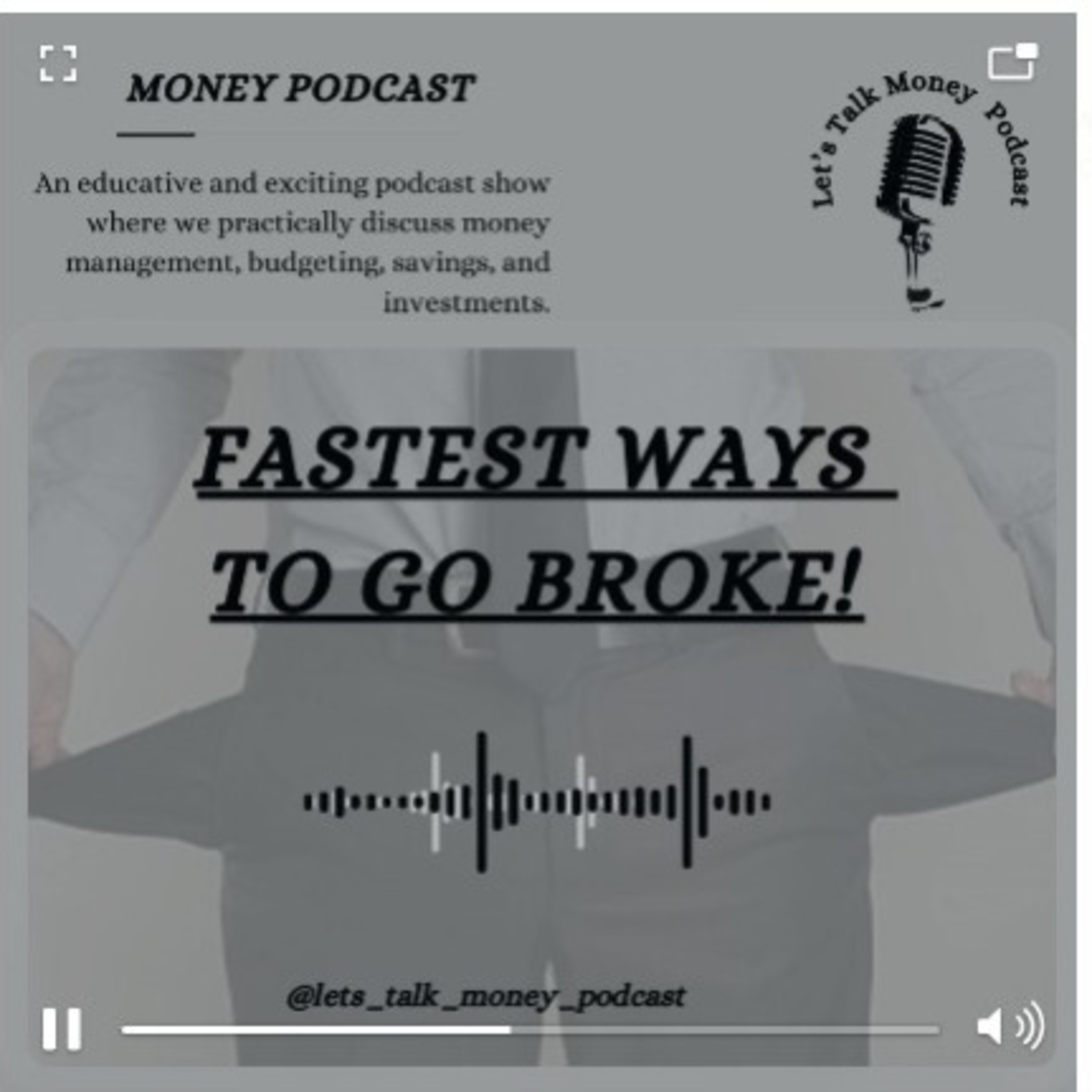 Let\'s Talk Money Podcast