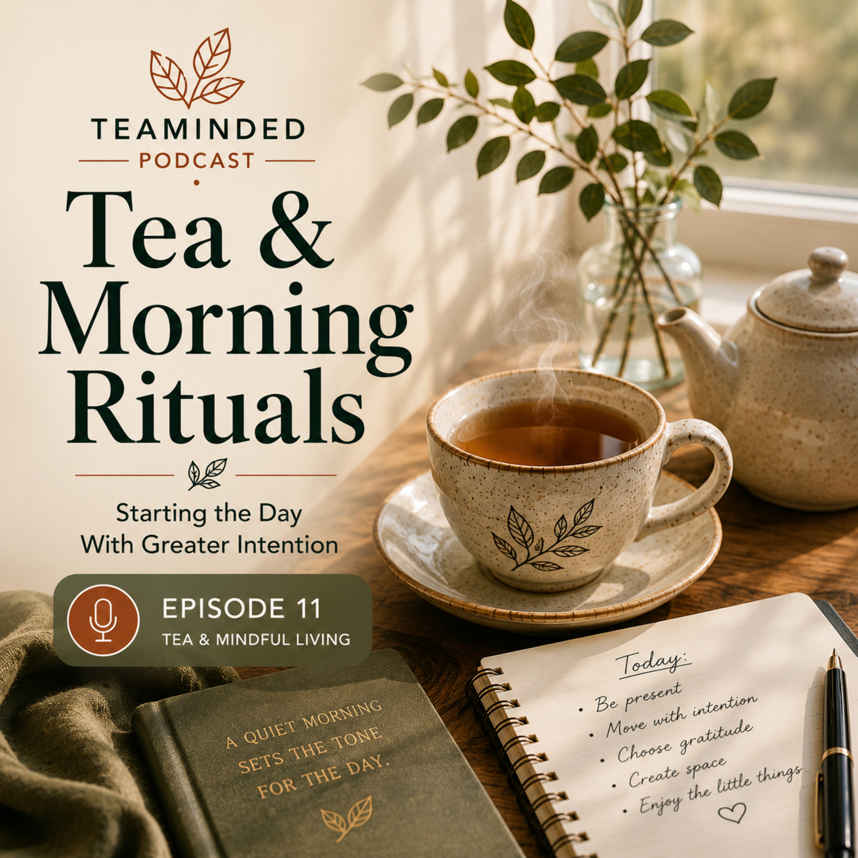 Tea and Morning Rituals: Creating a Mindful Start to Your Day episode artwork