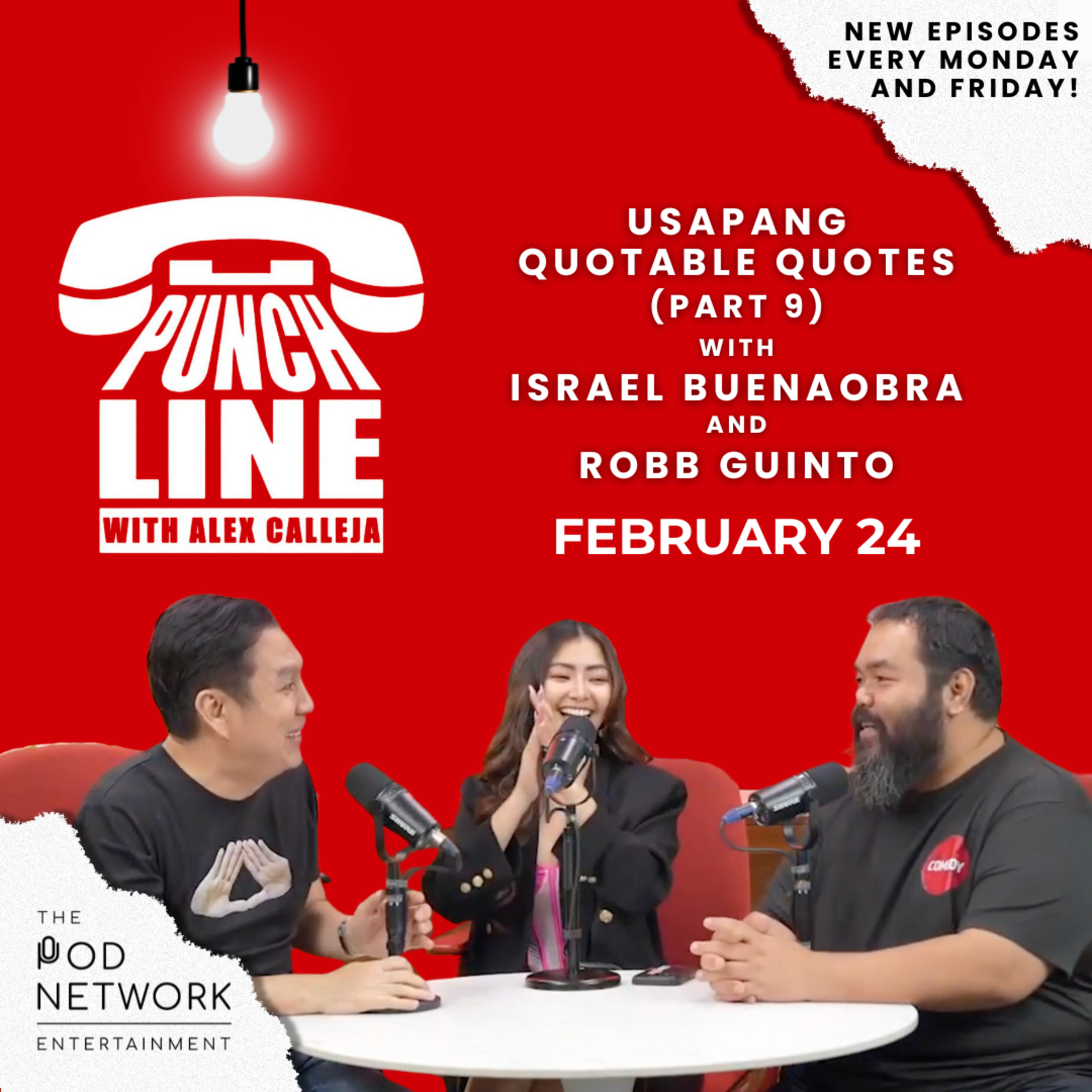 Ep. 336: Usapang Quotable Quotes Part 9 with Israel Buenaobra and Rob Guinto	 episode artwork