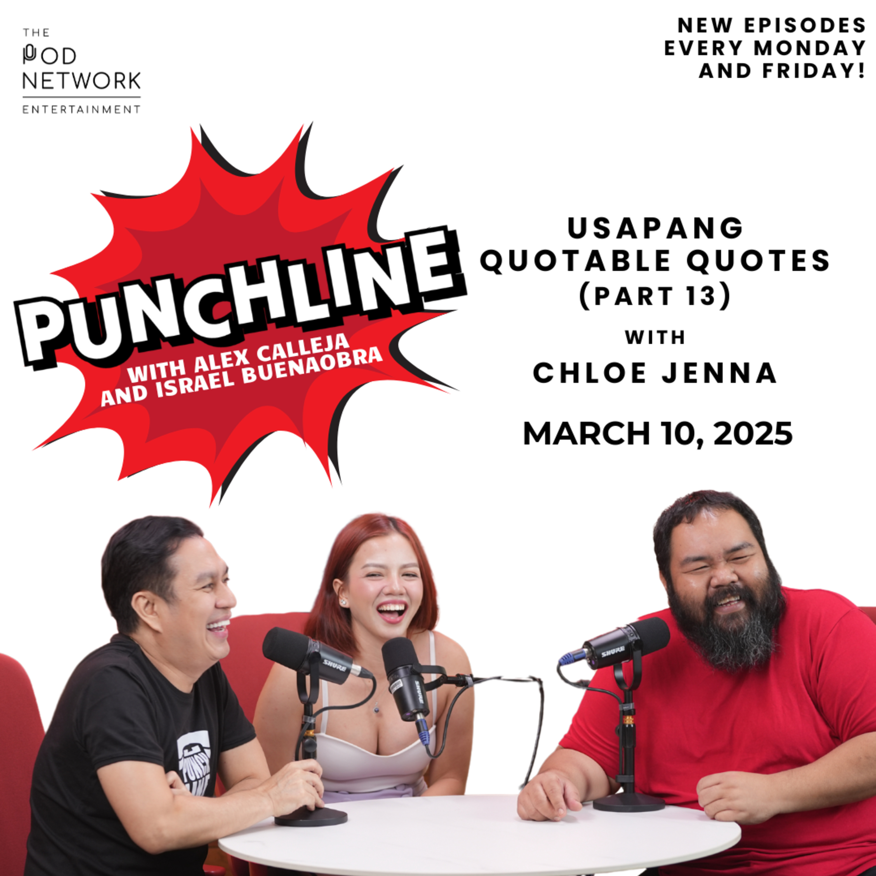 Ep. 340: Usapang Quotable Quotes Part 13 with Israel Buenaobra and Chloe Jenna	 episode artwork