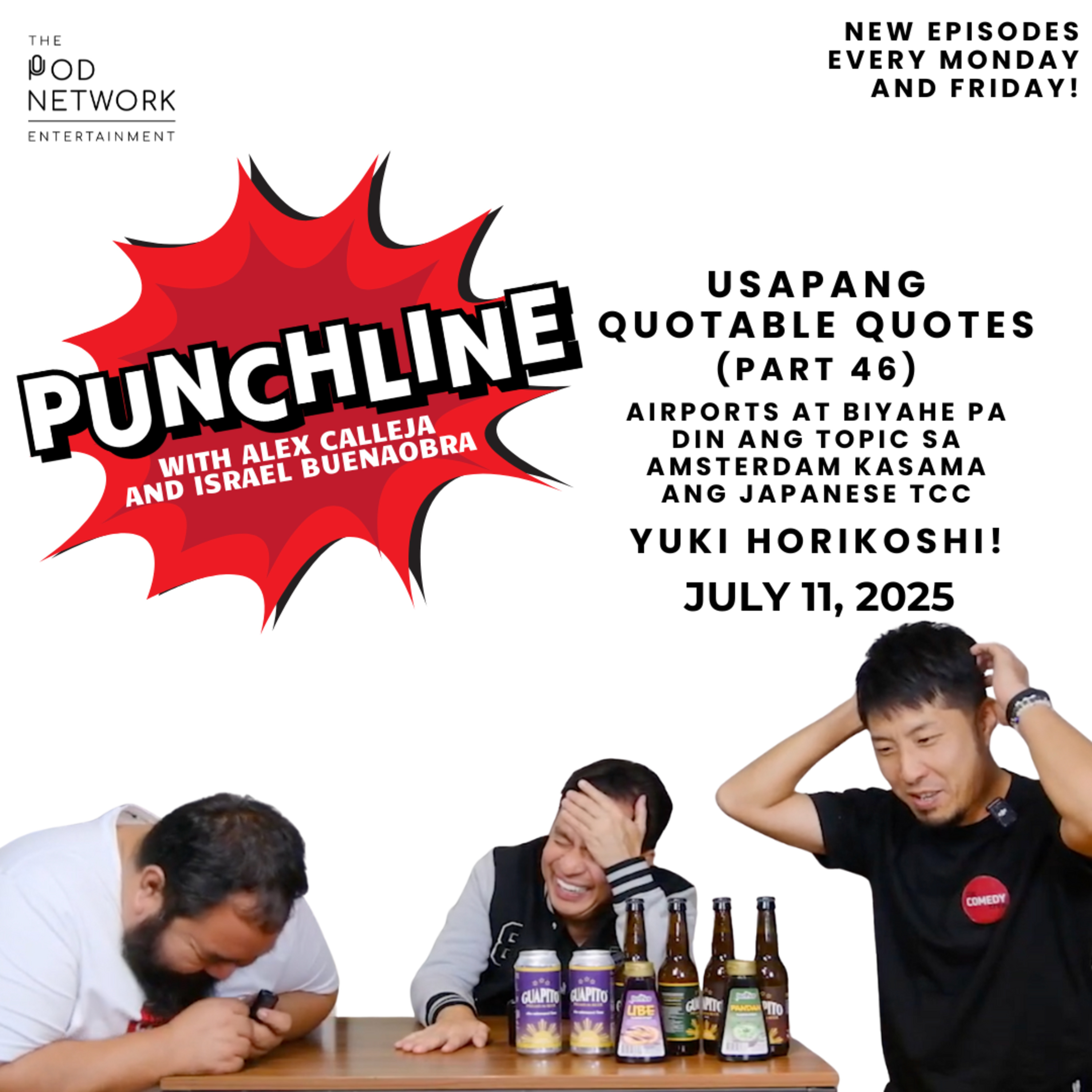 Ep. 373: Usapang Quotable Quotes (Part 46) Airports at biyahe pa din ang topic sa Amsterdam kasama ang Japanese TCC Yuki Horikoshi! 	