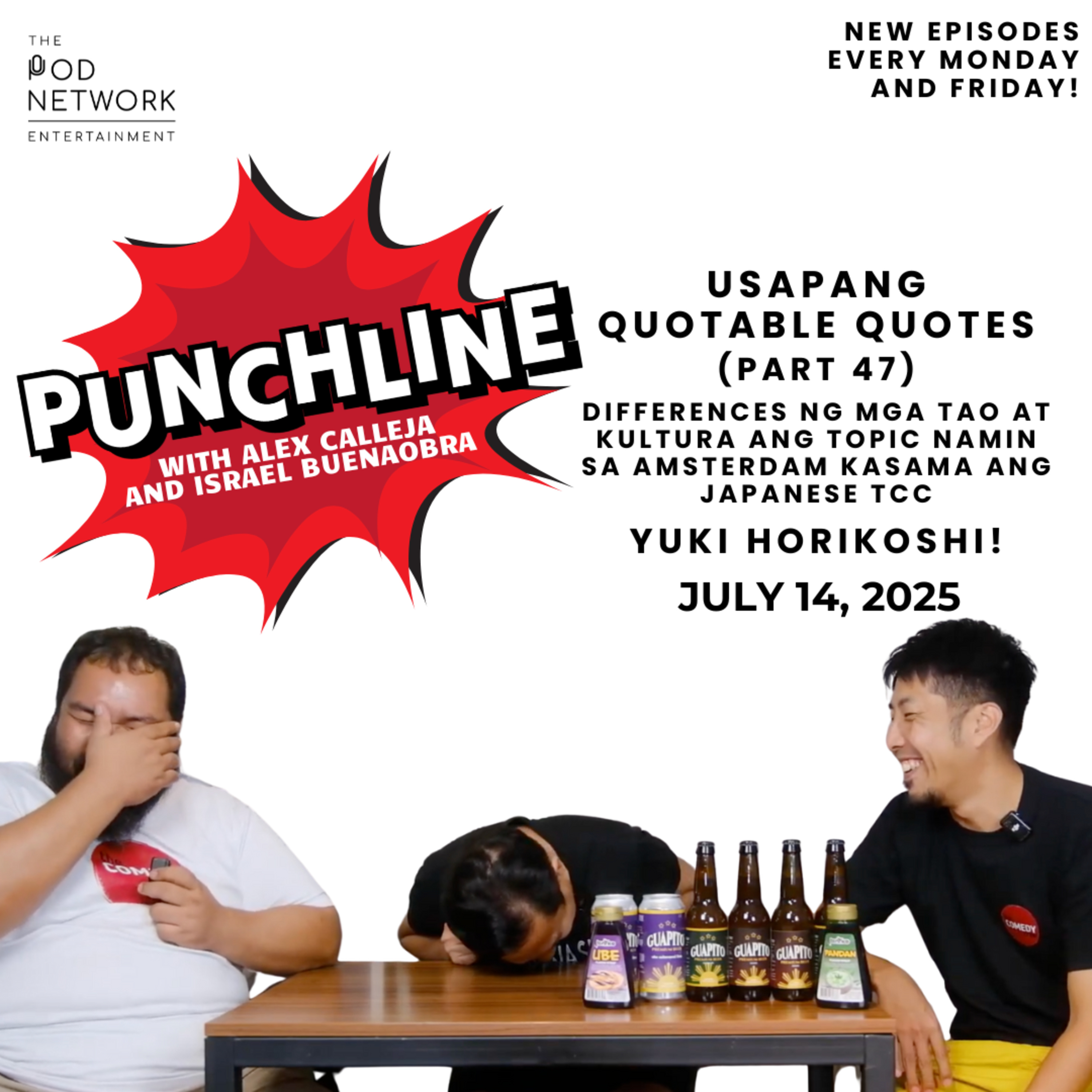 Ep. 374: Usapang Quotable Quotes (Part 47) Differences ng mga tao at kuktura ang topic namin sa Amsterdam kasama ang Japanese TCC Yuki Horikoshi!