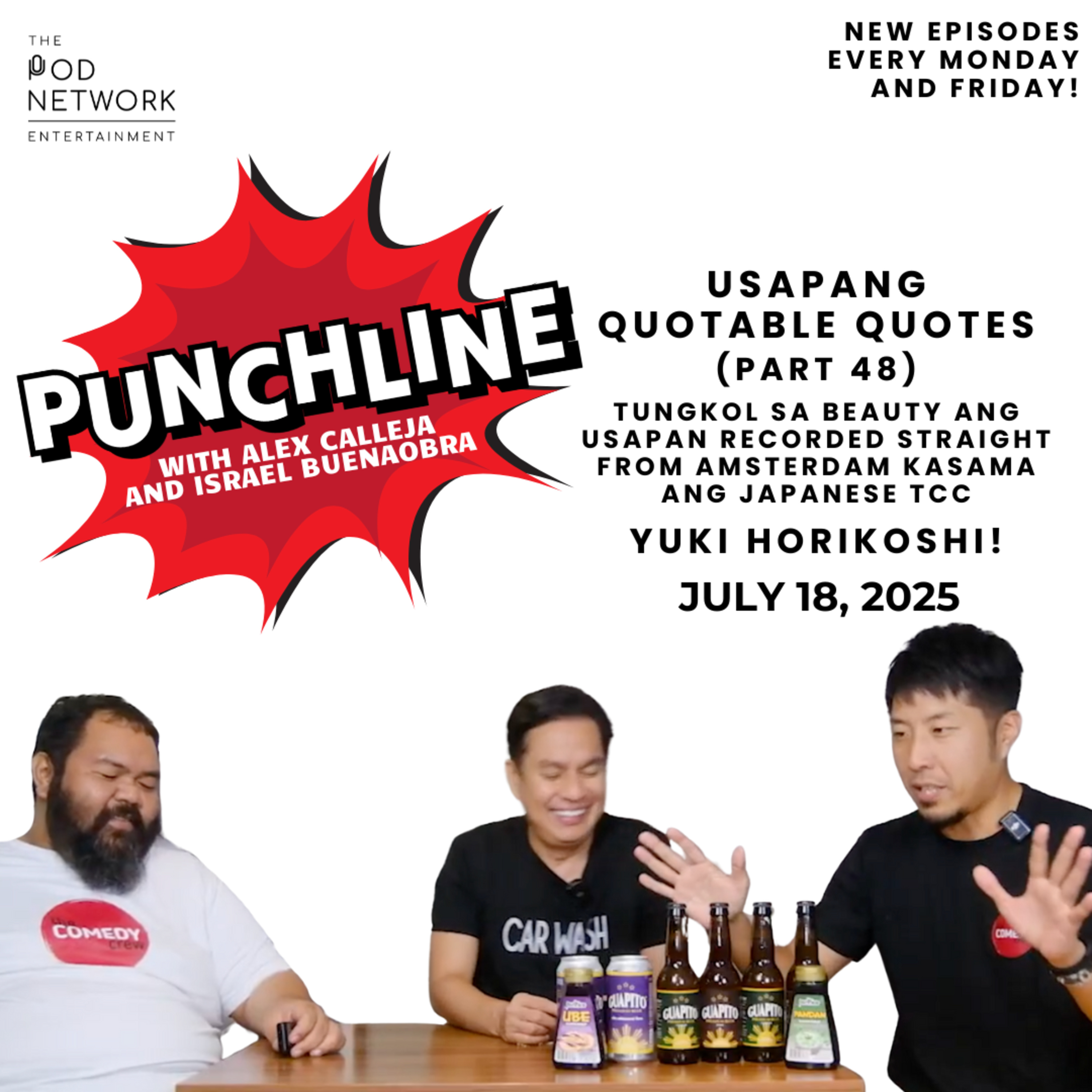 Ep. 375: Usapang Quotable Quotes (Part 47) Tungkol sa beauty ang usapan recorded straight from Amsterdam kasama ang Japanese TCC Yuki Horikoshi!