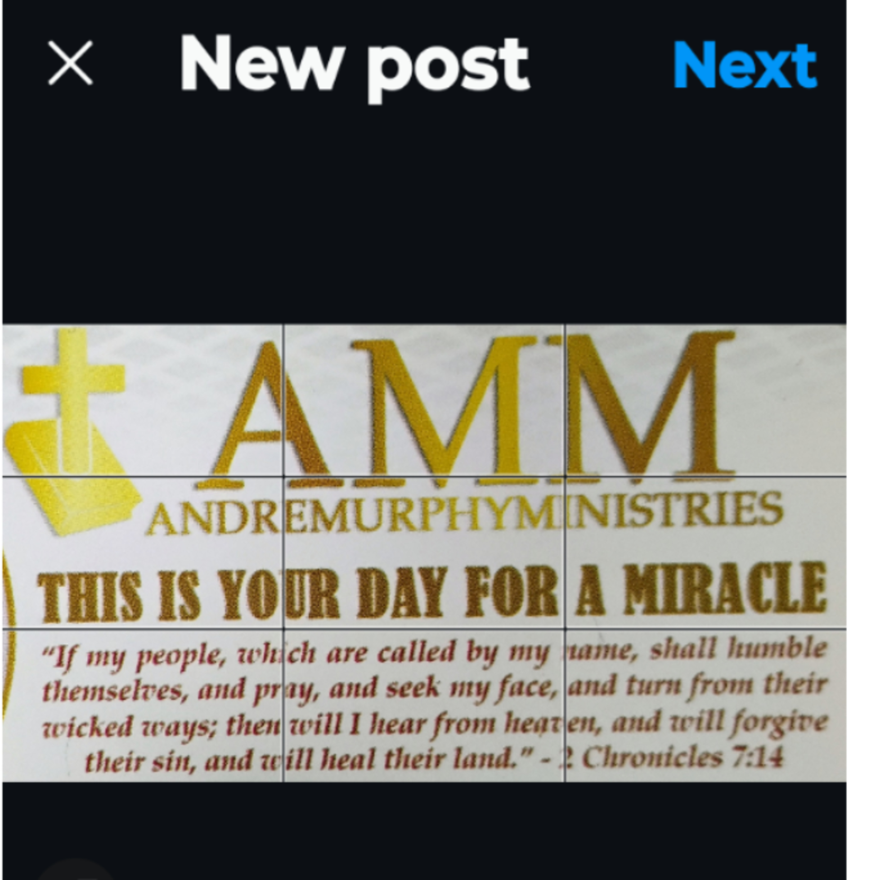 Andre Murphy Ministries This Is Your day for a Miracle Broadcast facebook.com/andremurphyministries