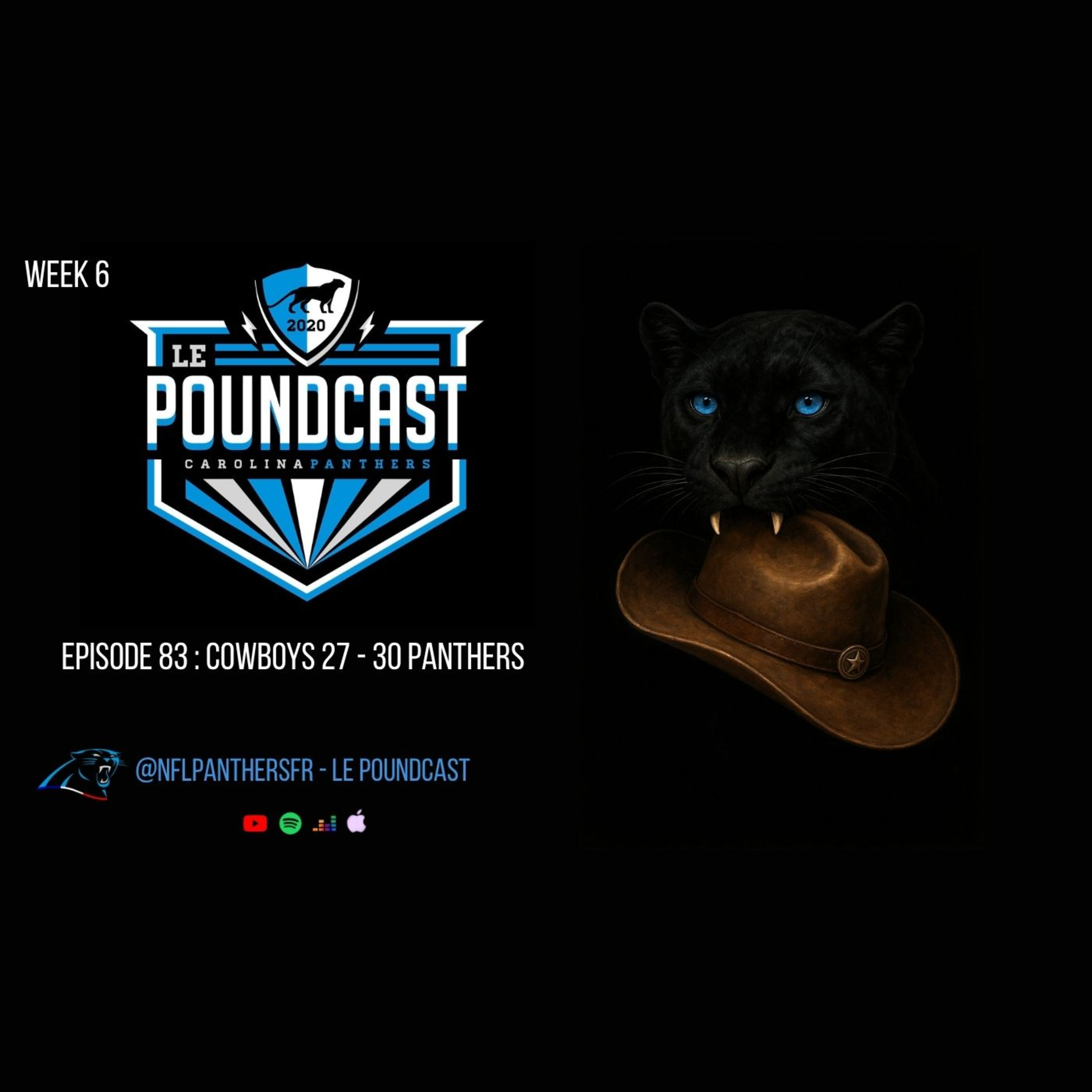 Episode 83 - Panthers - Cowboys