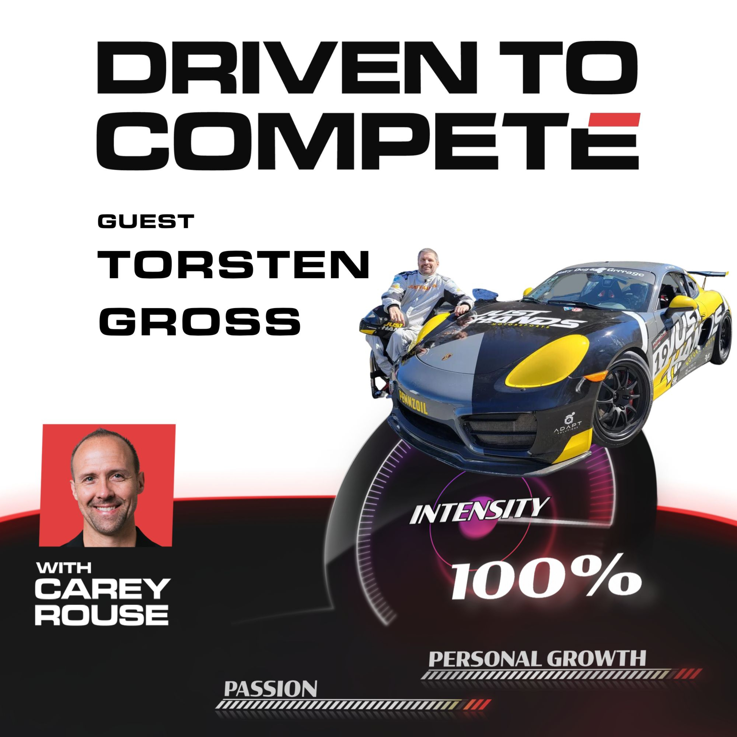 Driven to Compete | Meet Torsten Gross - Driver and founder of Just Hands Foundation  episode artwork