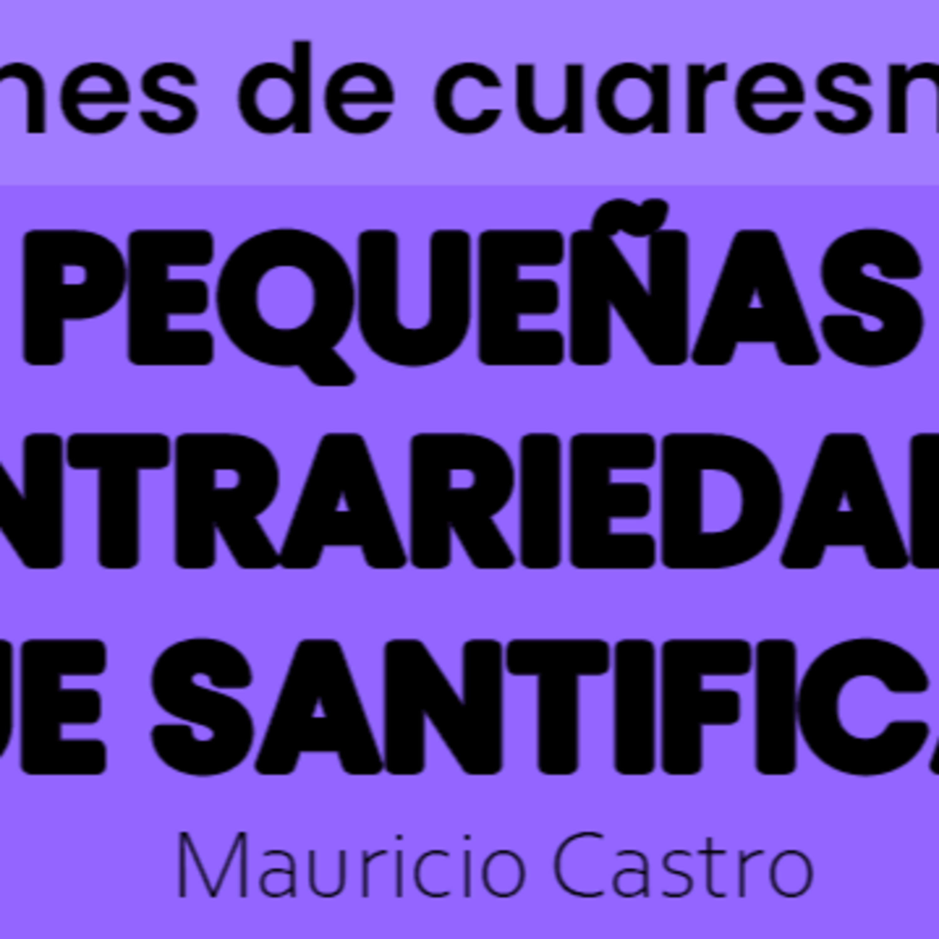 Pequeñas contrariedades que santifican | Mauricio Castro episode artwork