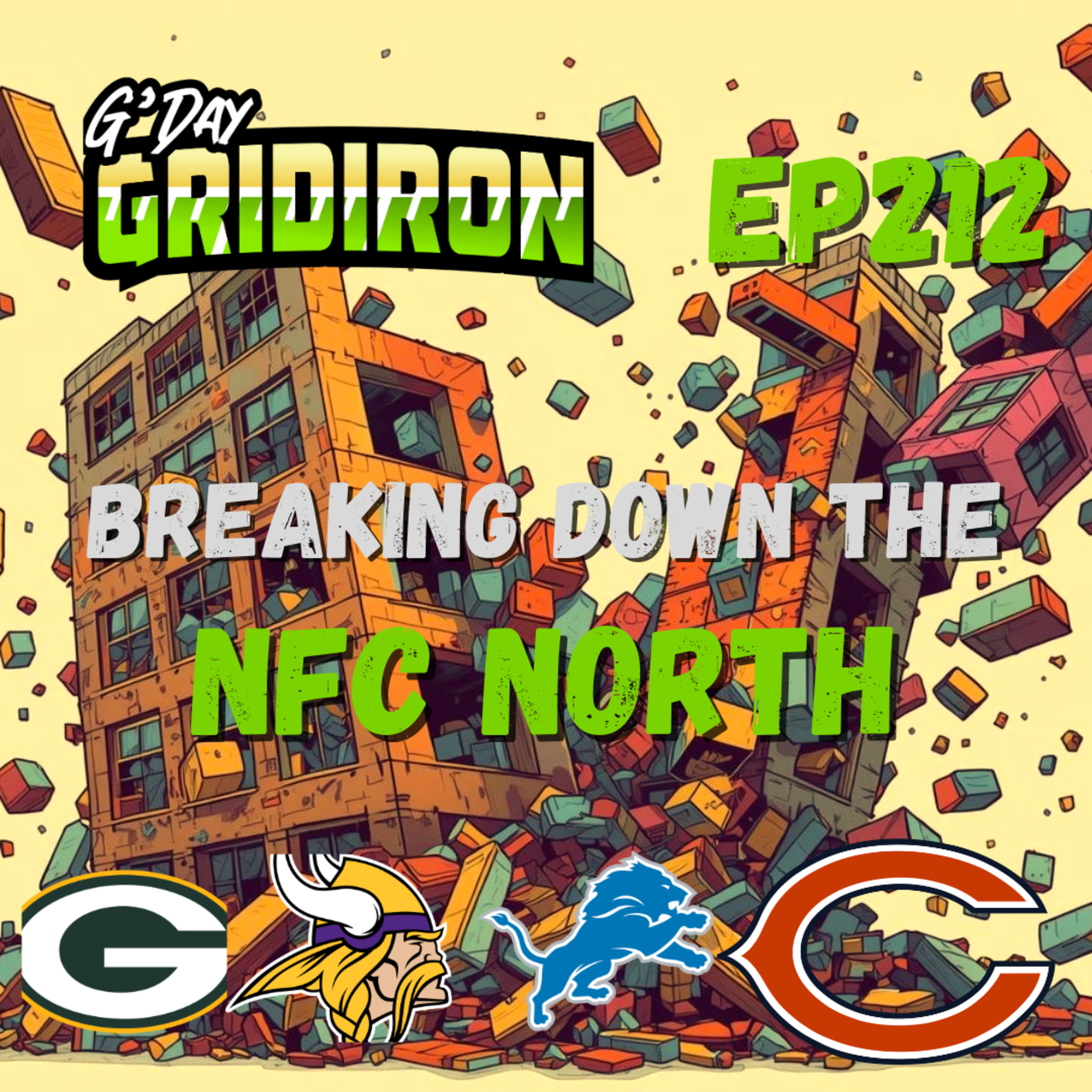 Gday Gridion - THE BREAKDOWN: NFC North episode artwork