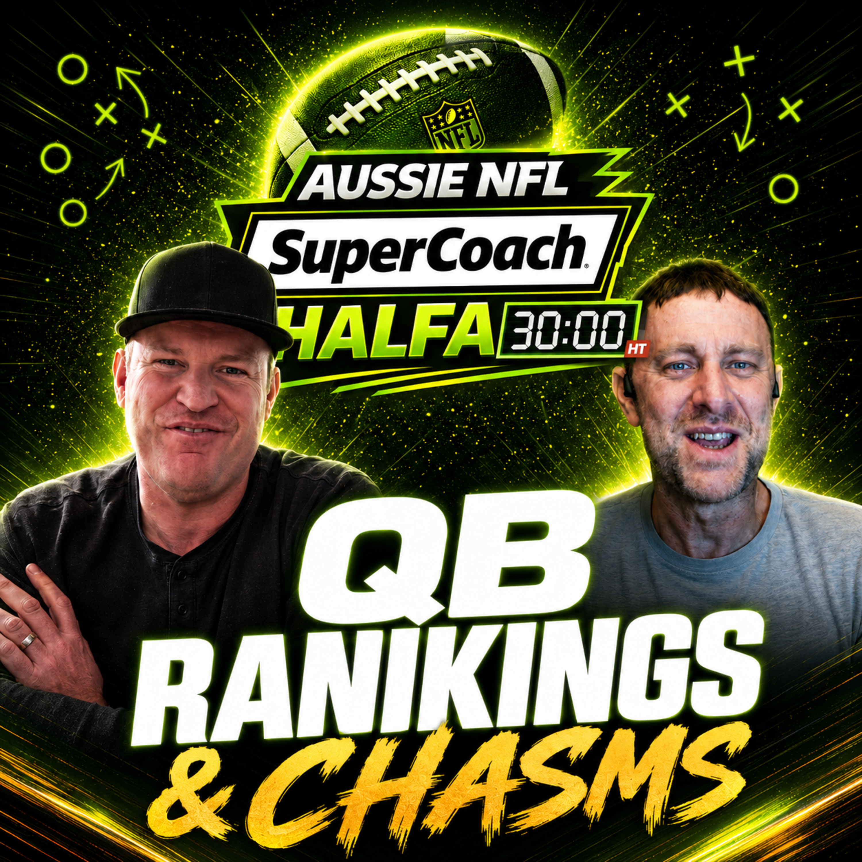 NFL SuperCoach Halfa: QB Rankings & Chasms episode artwork