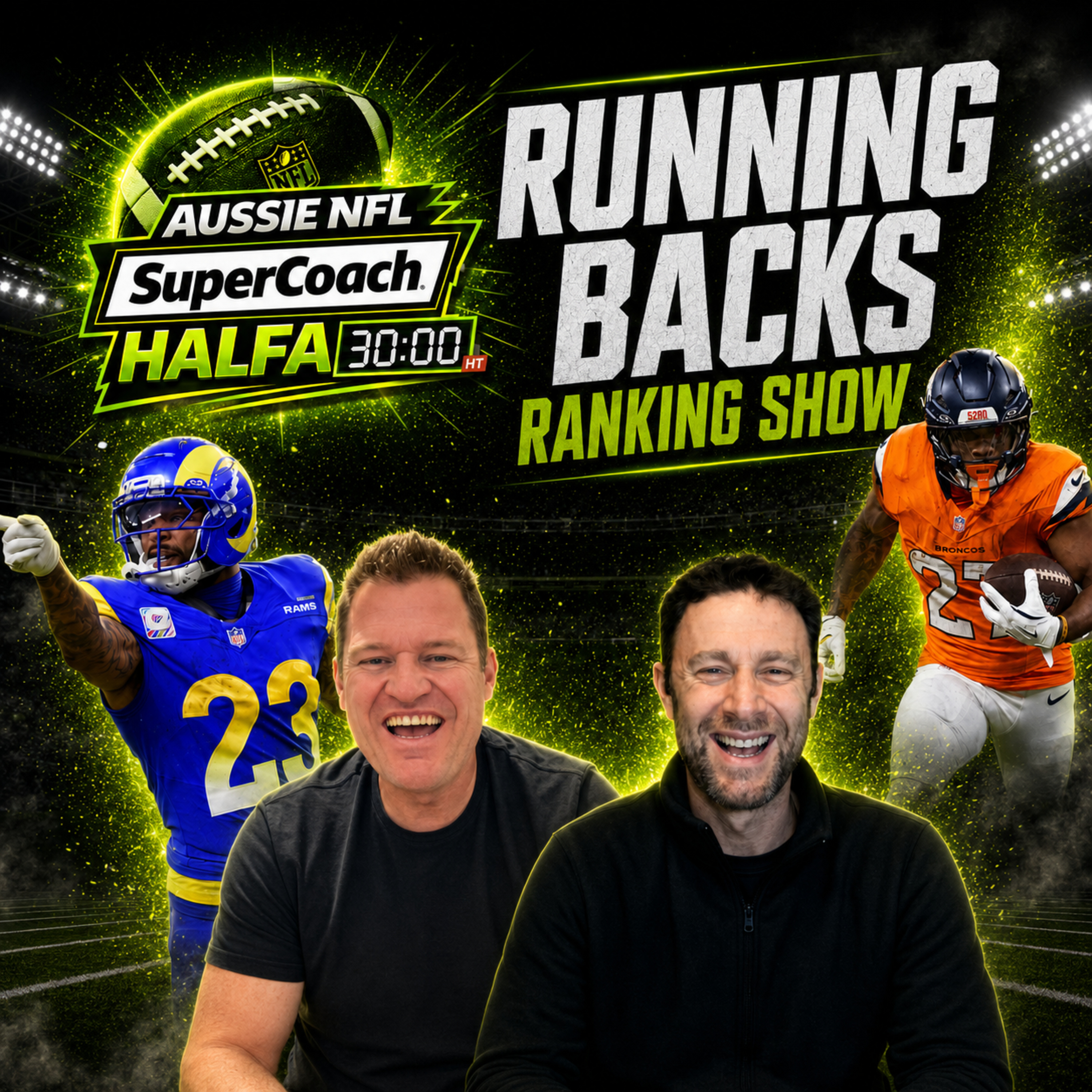 NFL SuperCoach Halfa : RB Rankings Show episode artwork