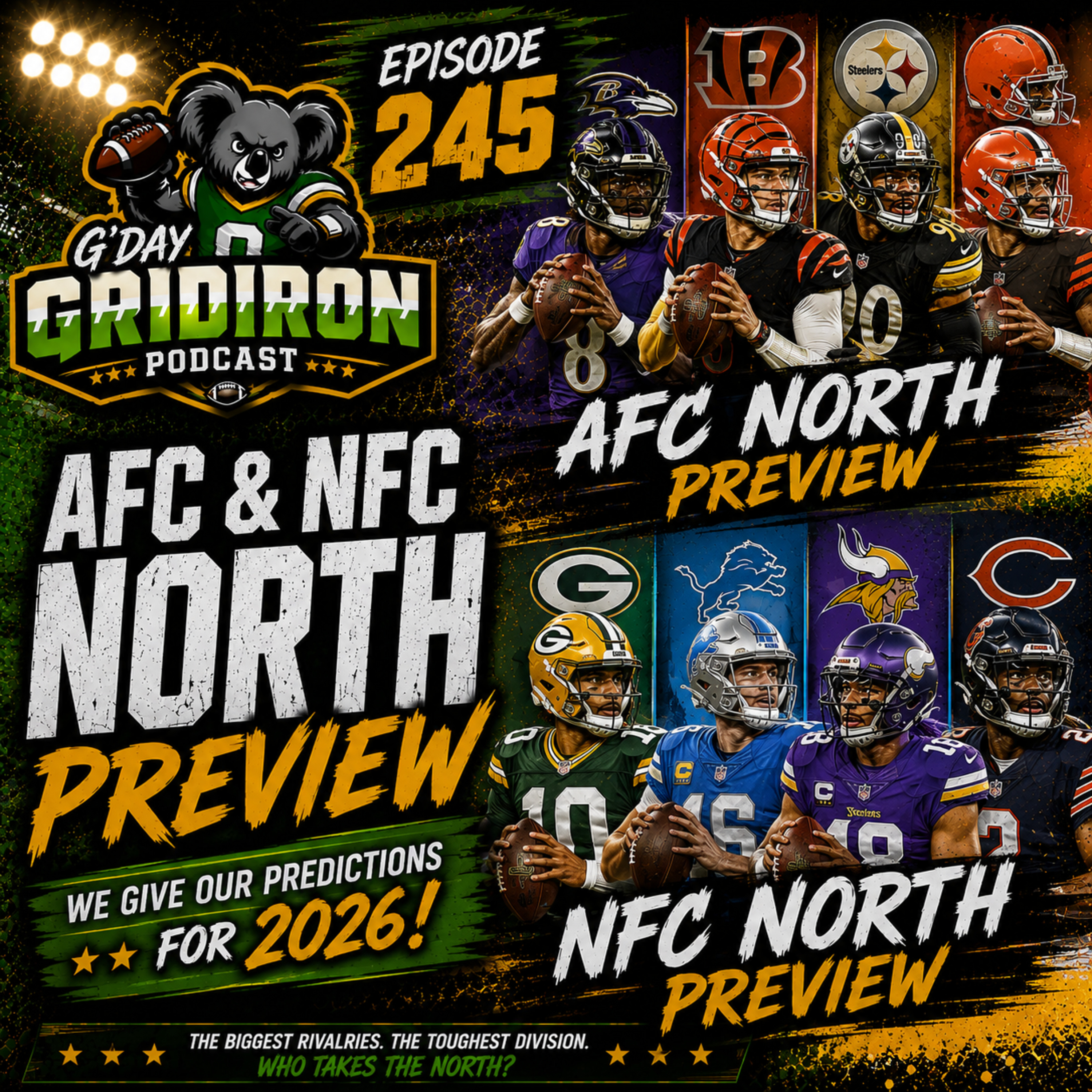 Gday Gridiron - North Week Division Previews episode artwork
